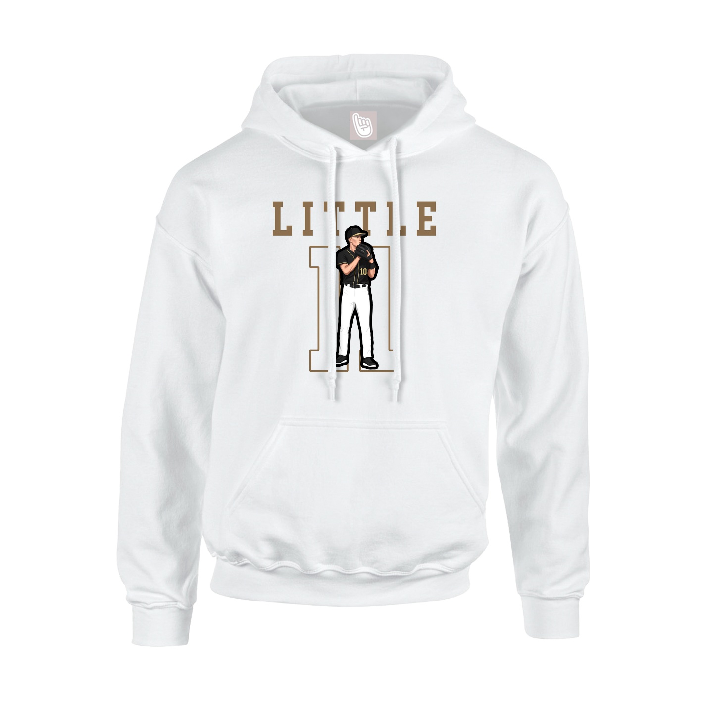 Youth Hoodie — Shirsey in White