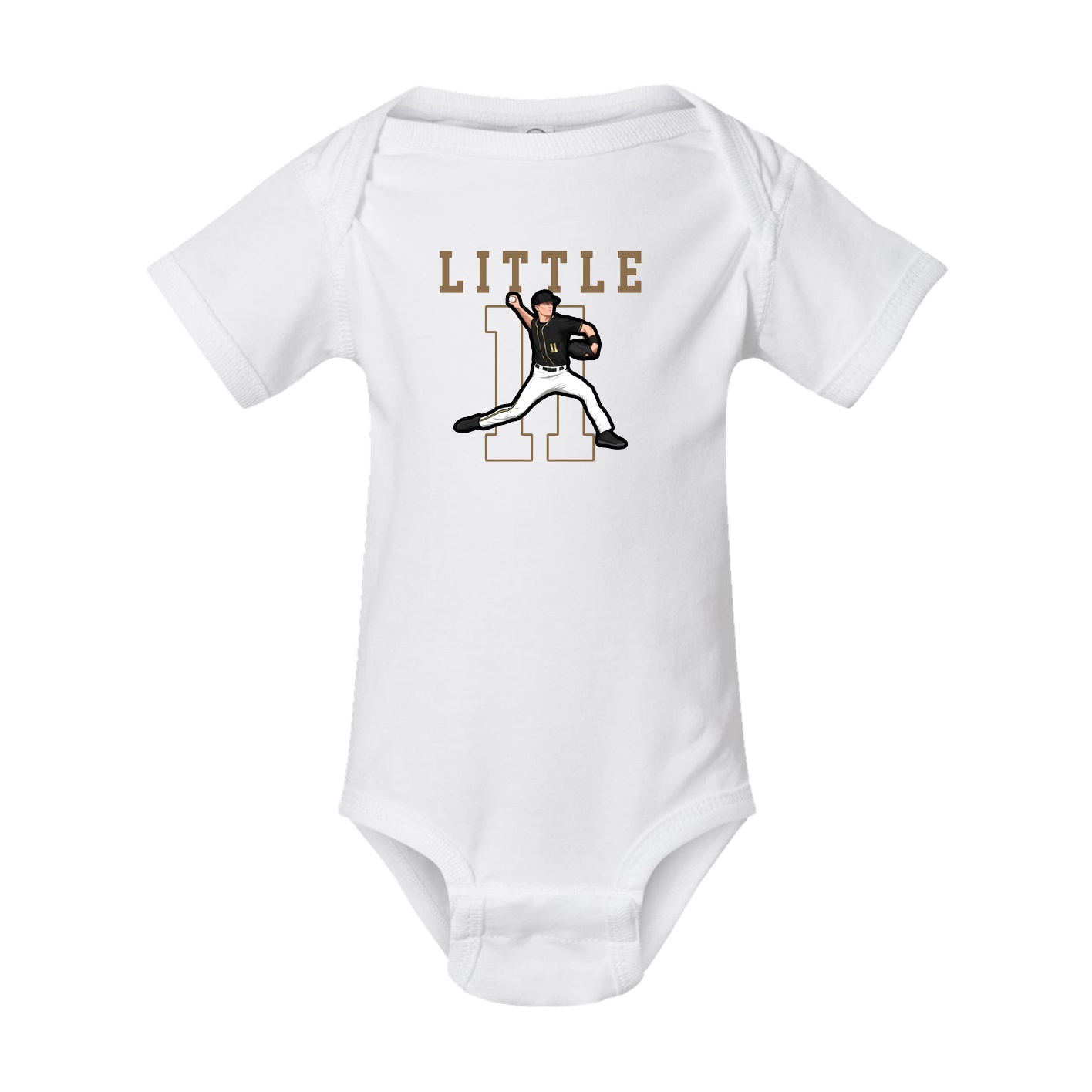 Baby Onesie — Shirsey in White
