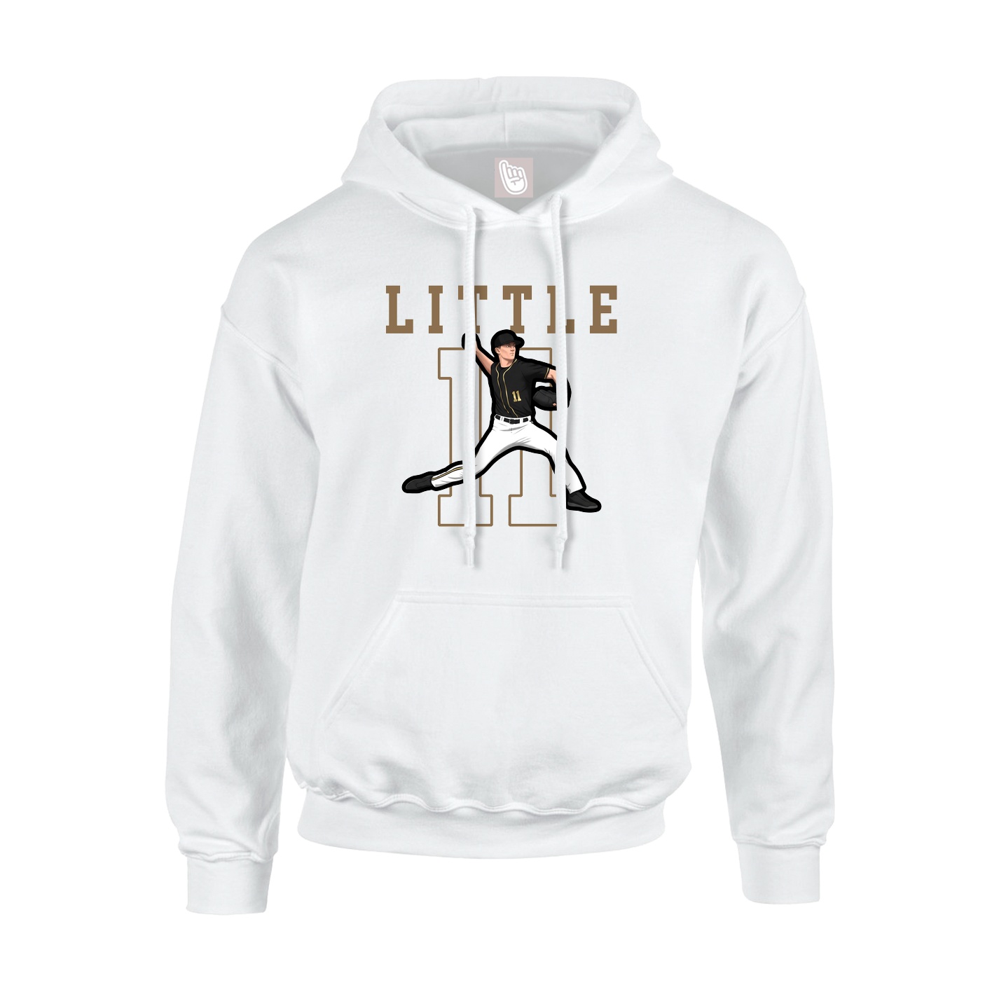Hoodie — Shirsey in White