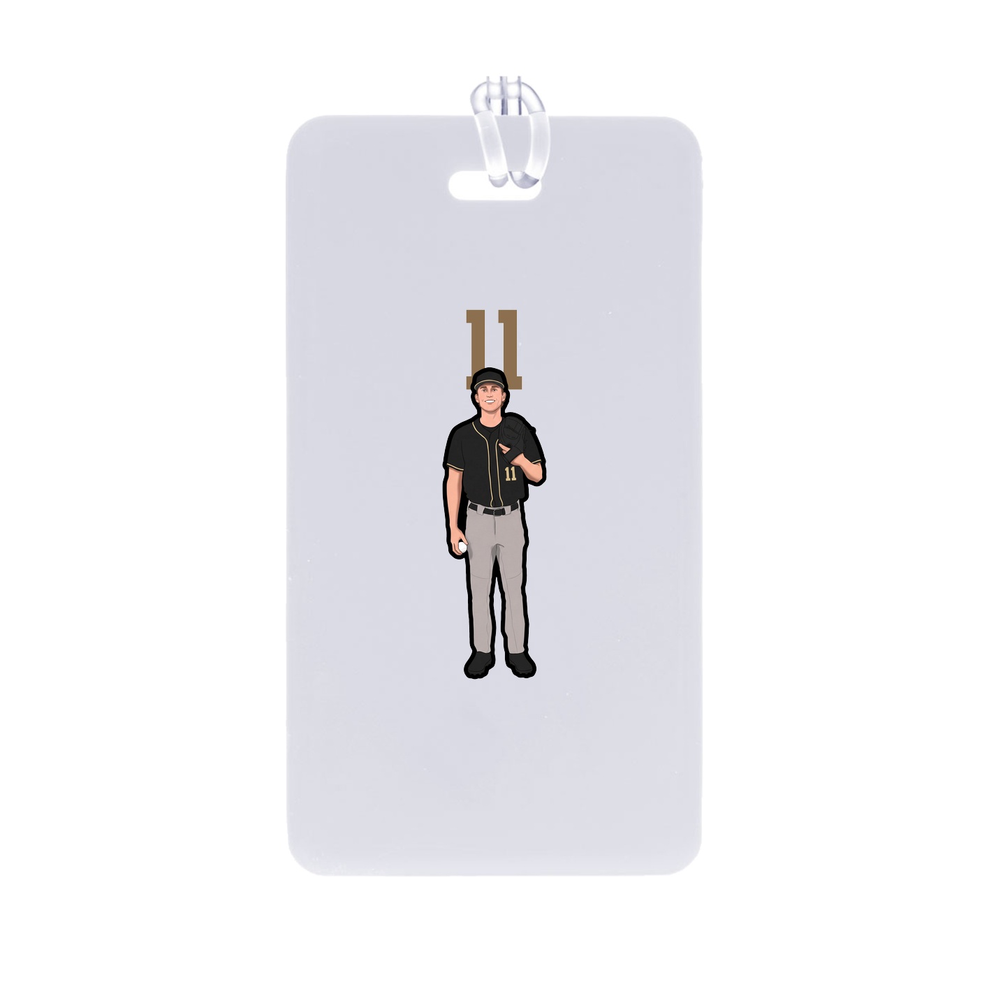 Bag Tag — Number Top in Classic