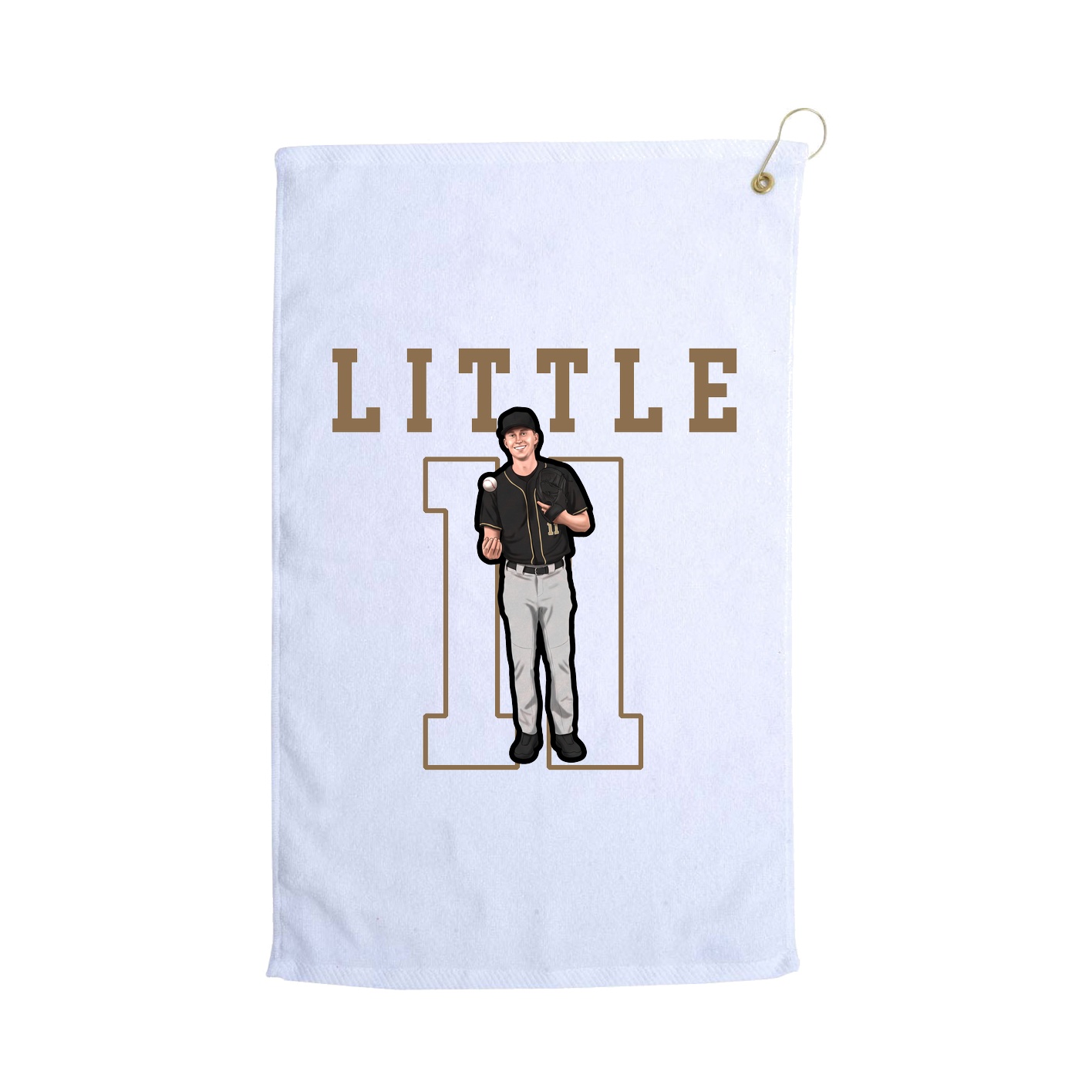 Golf Towel — Shirsey in White