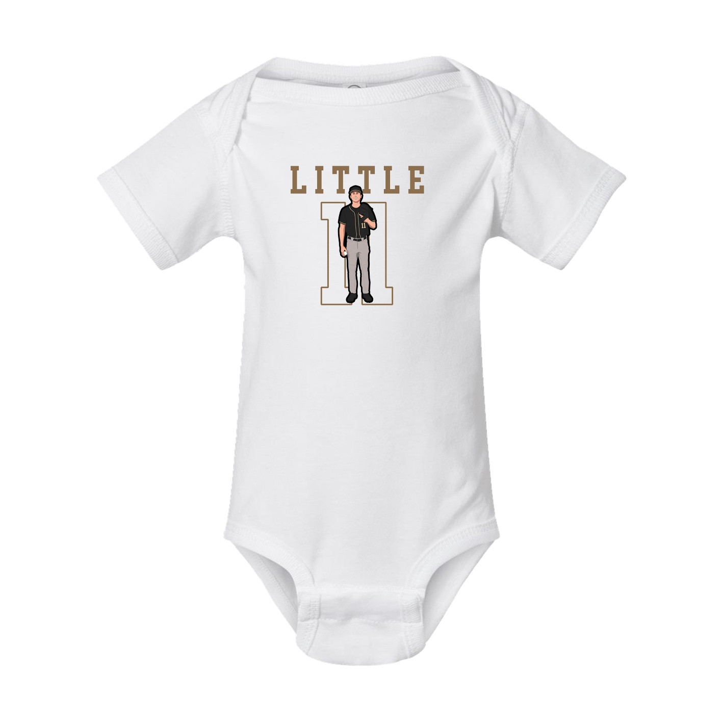 Baby Onesie — Shirsey in White