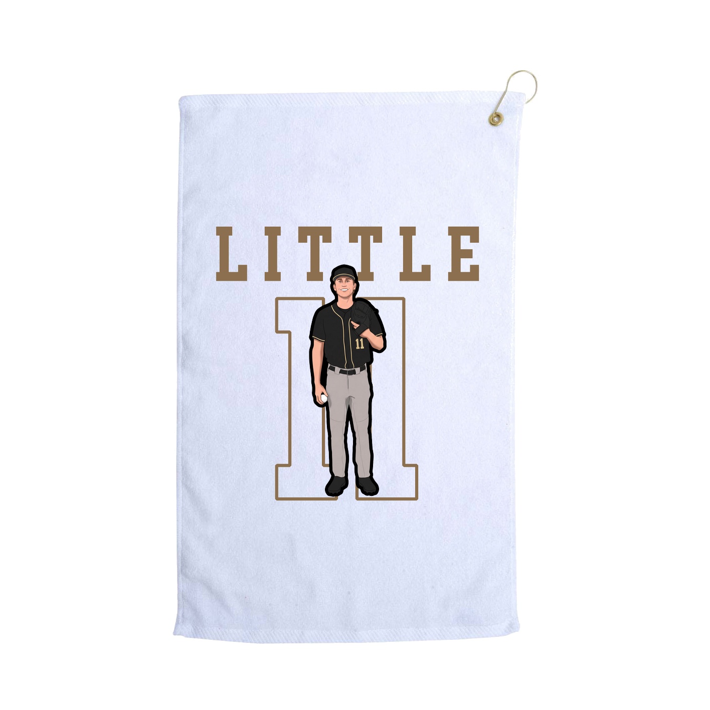 Golf Towel — Shirsey in White