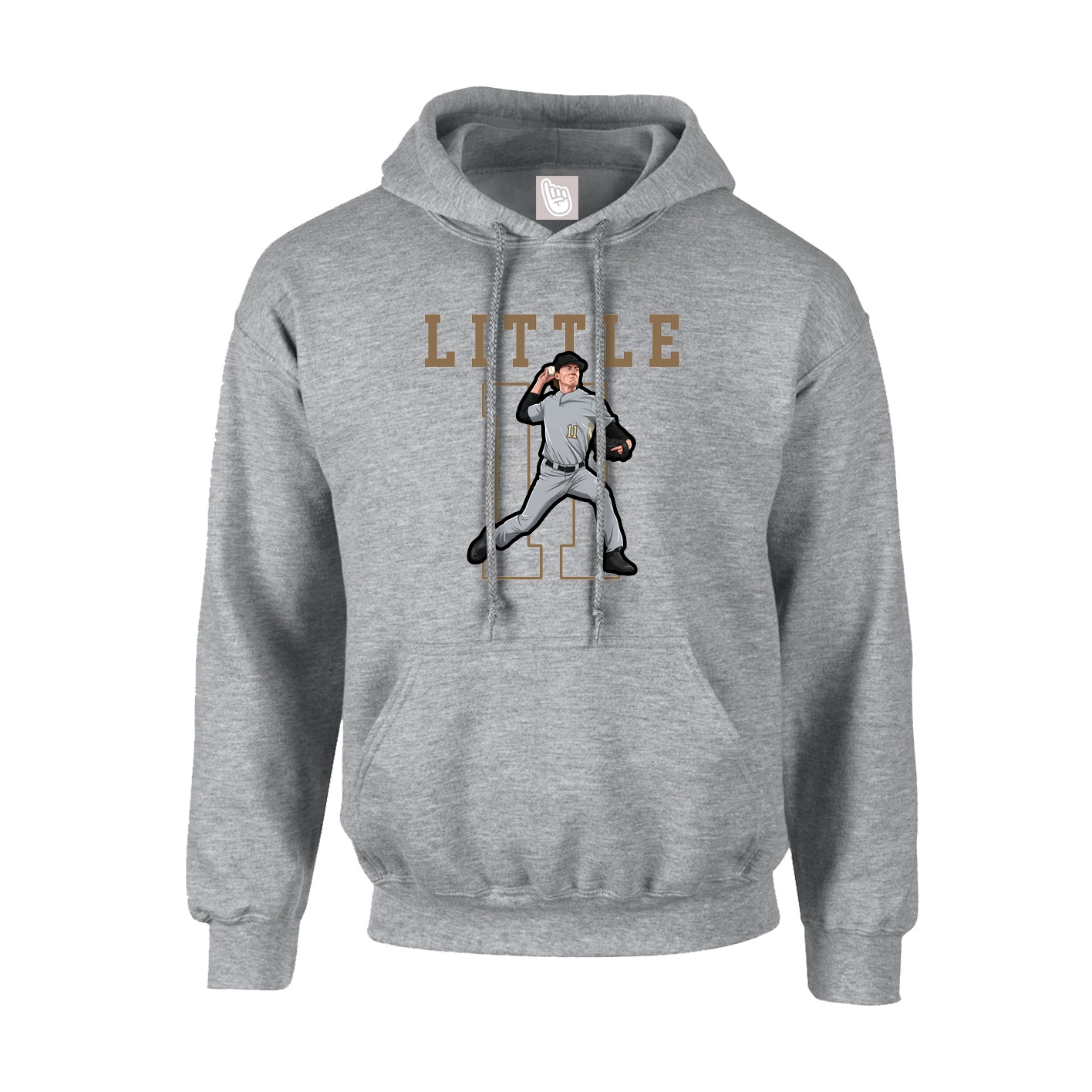 Hoodie — Shirsey in Grey