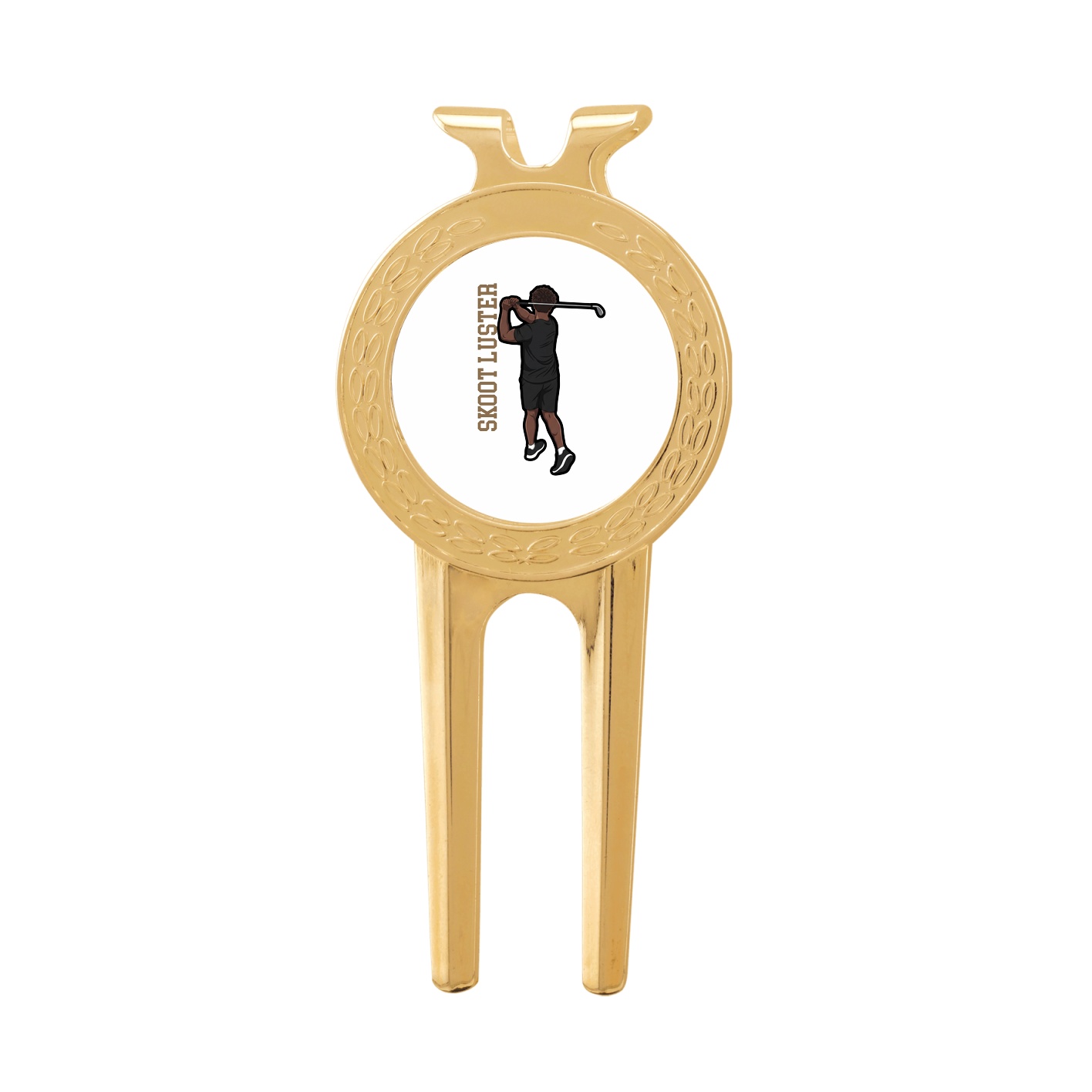 Divot Tool with Ball Marker — Name Vertical in Classic