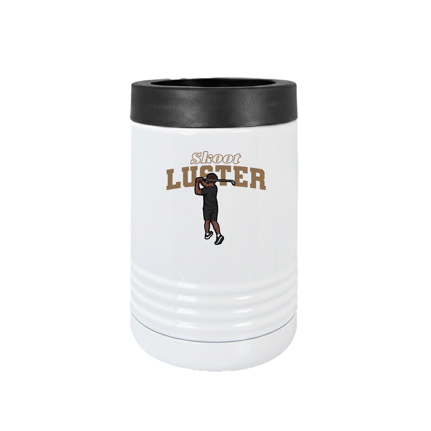 Beverage Holder — Name Arch in White