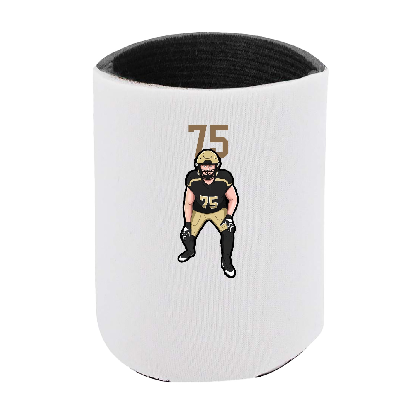 Can Holder — Number Top in White