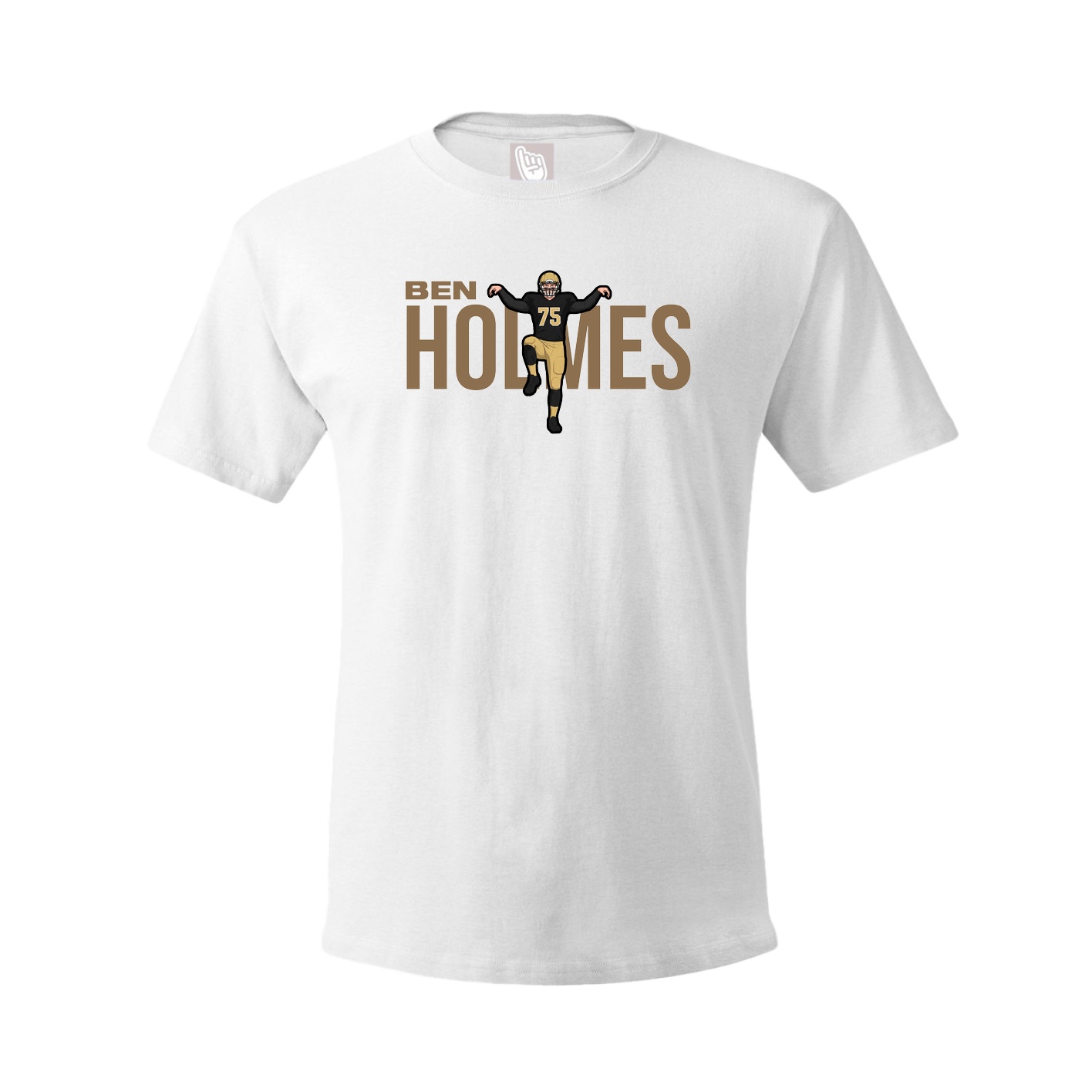 Youth Tee — Player Name in White