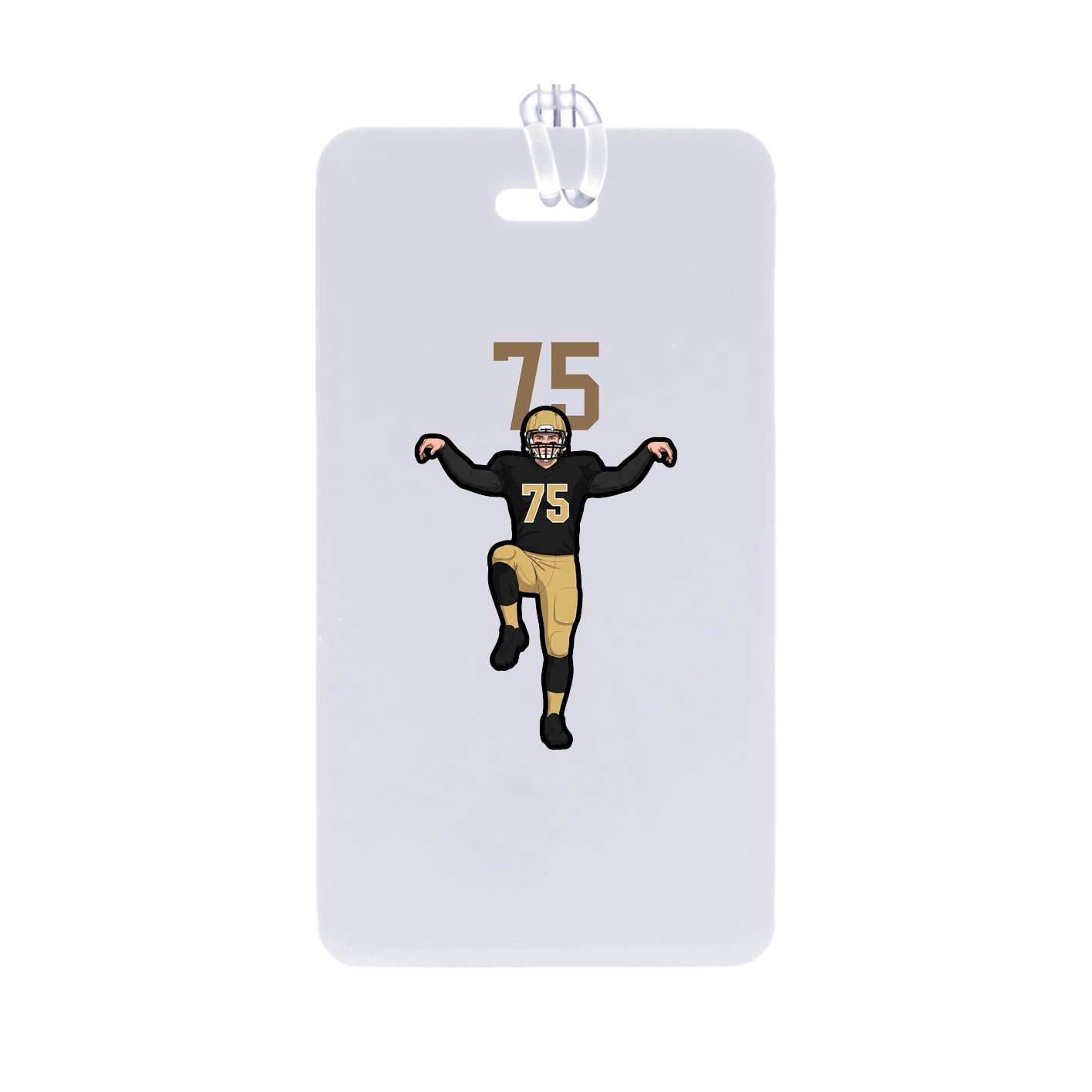 Bag Tag — Number Top in Classic