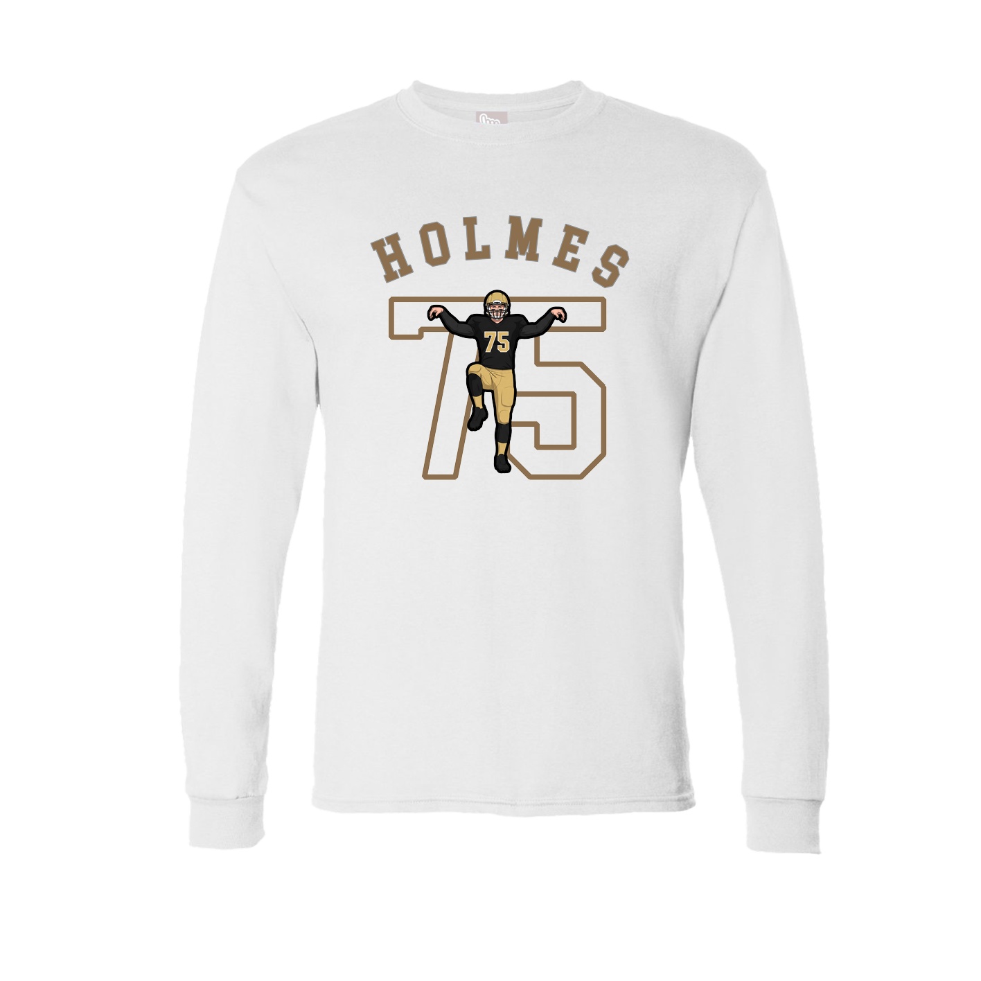 Long Sleeve Tee — Shirsey Arch in White