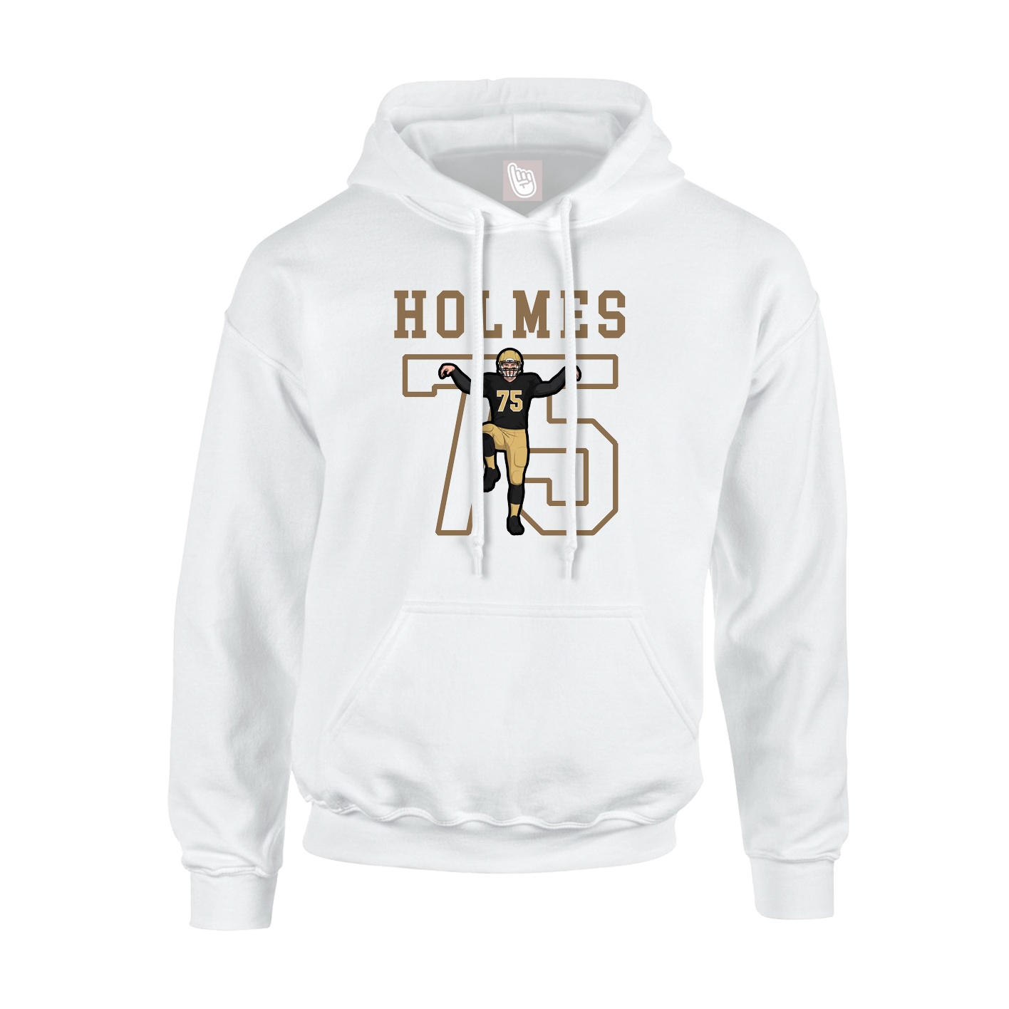 Youth Hoodie — Shirsey in White