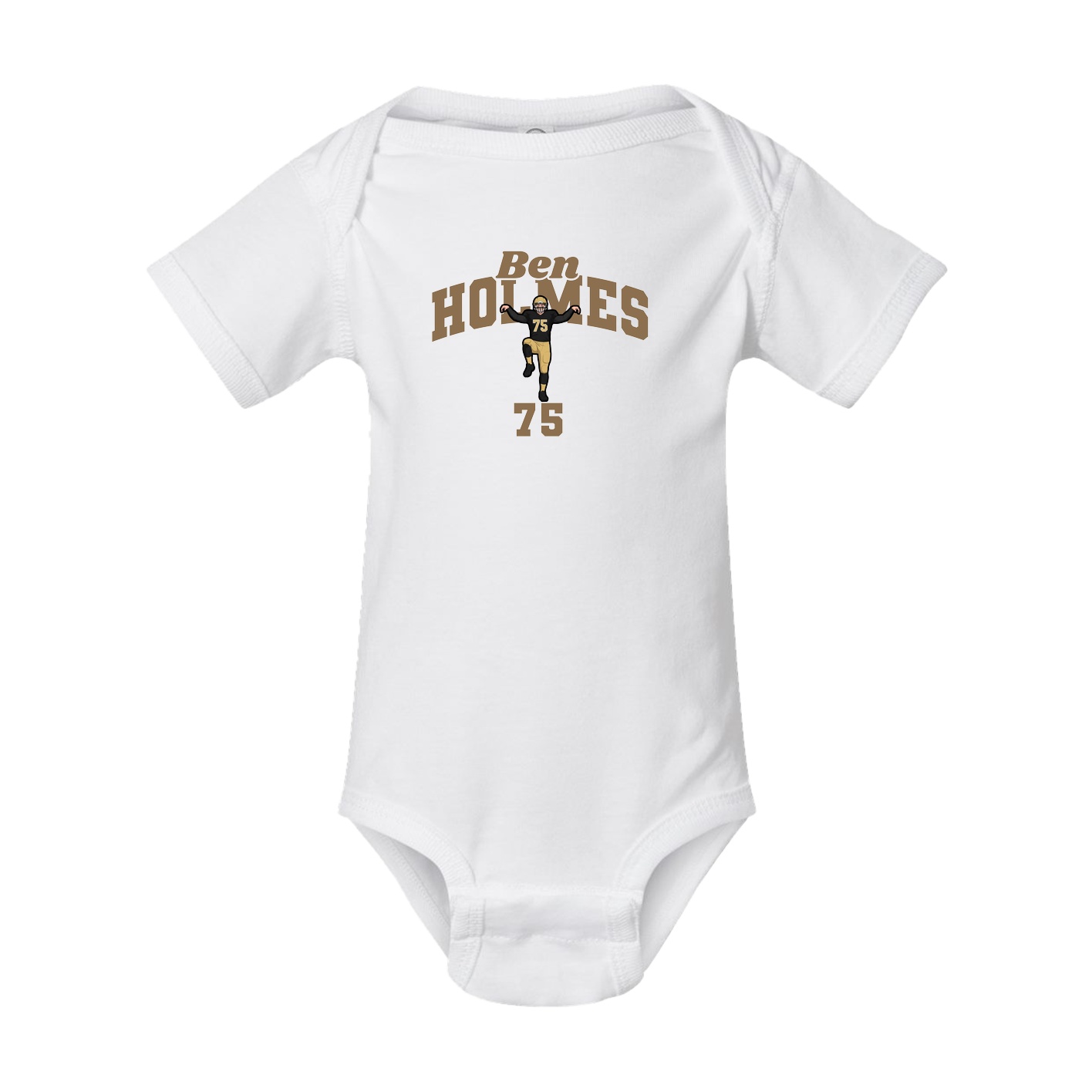 Baby Onesie — Signature Arch in White