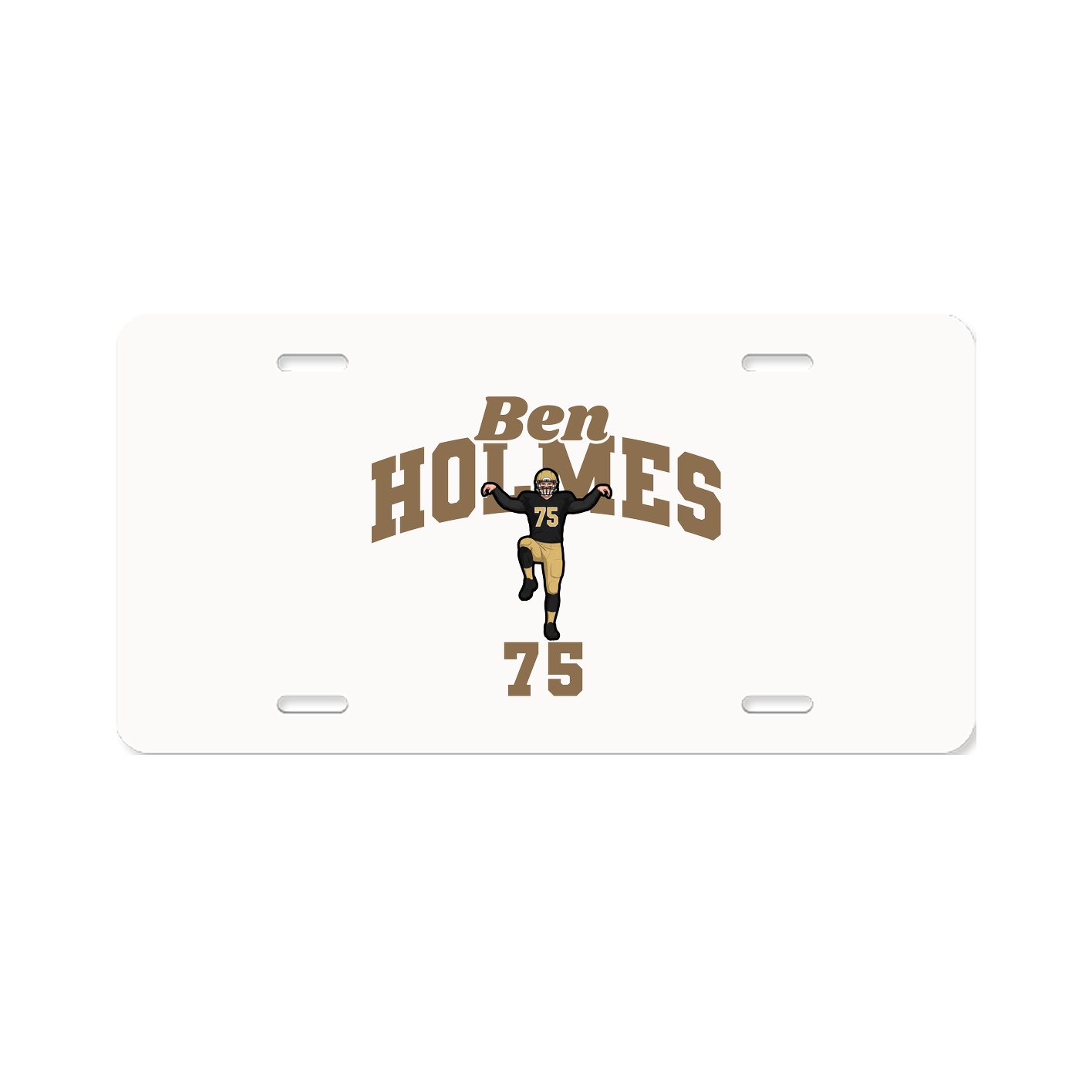 License Plate — Signature Arch in Classic