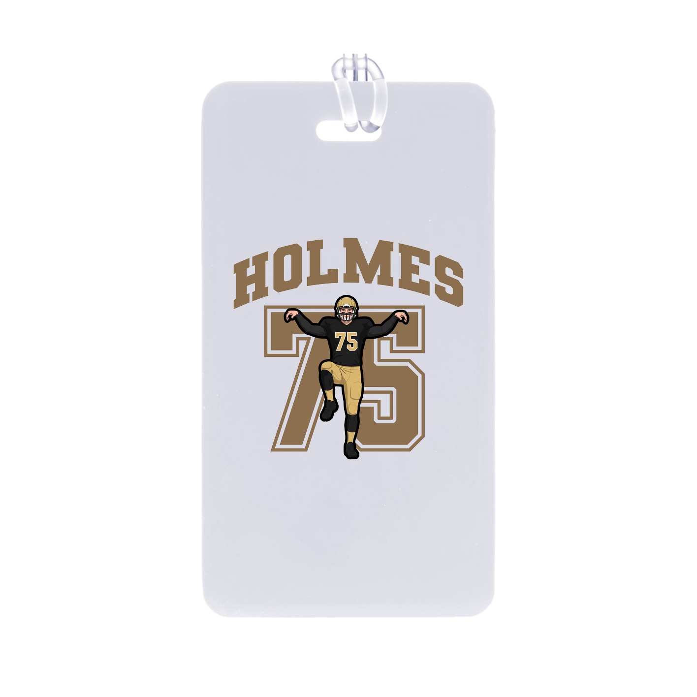 Bag Tag — Number in Classic