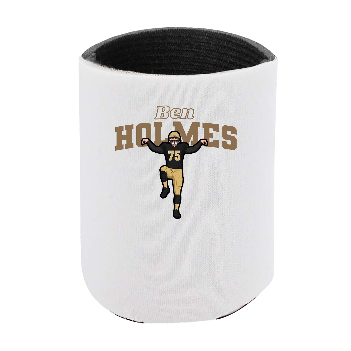 Can Holder — Name Arch in White