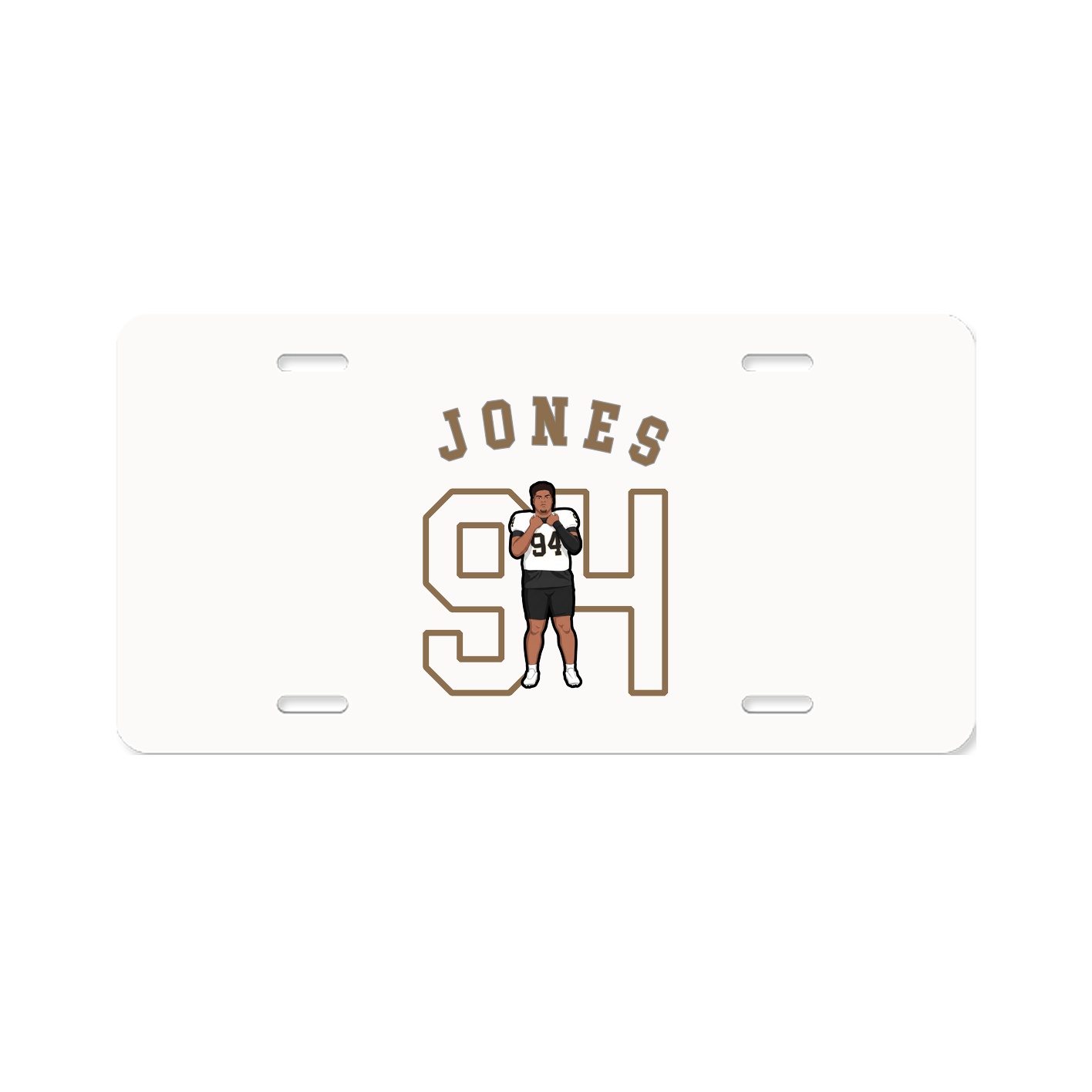 License Plate — Shirsey Arch in Classic