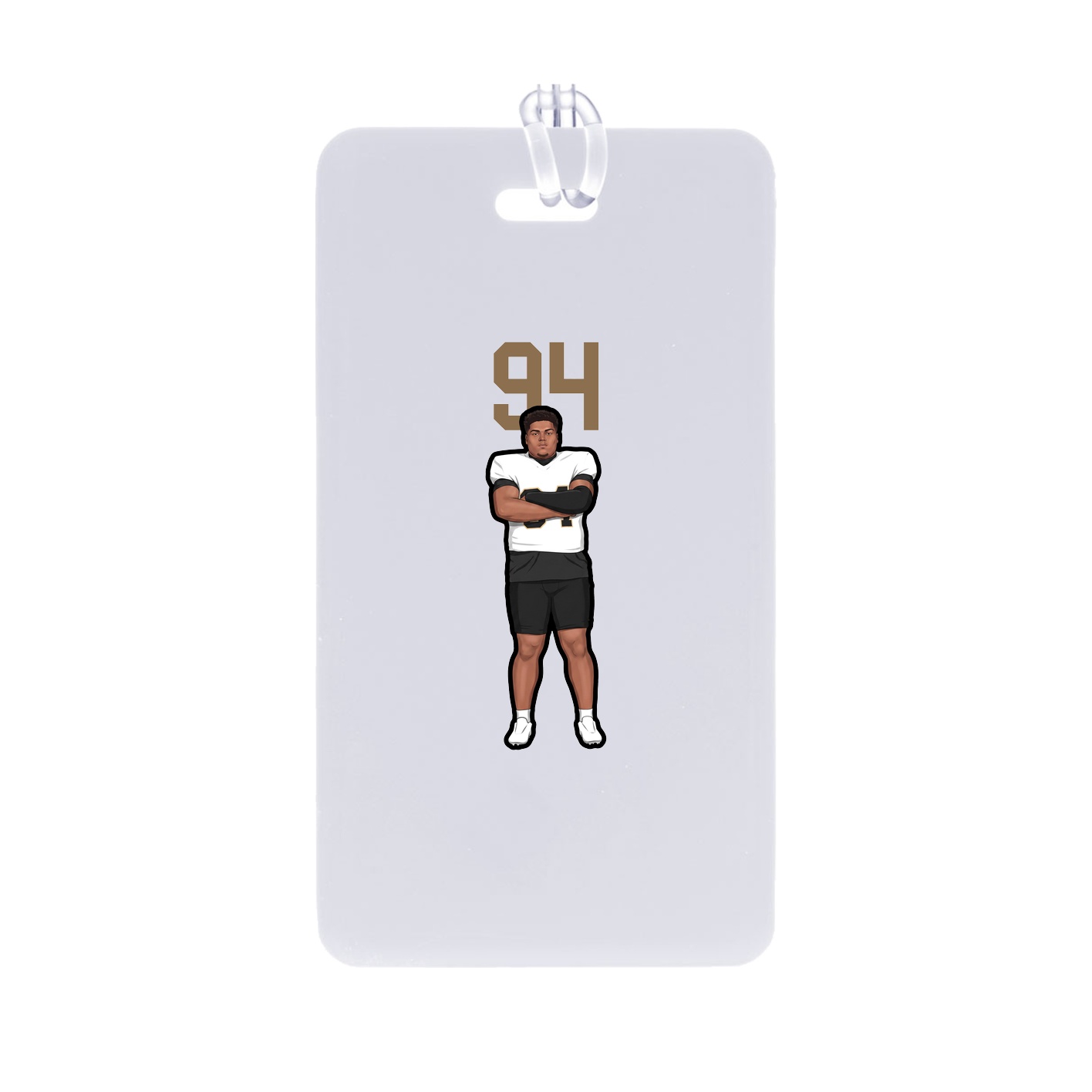 Bag Tag — Number Top in Classic