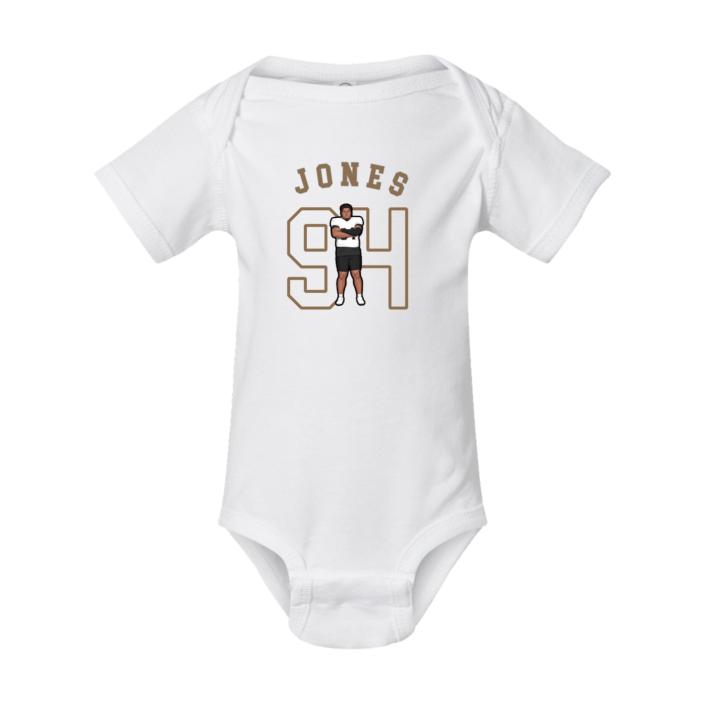 Baby Onesie — Shirsey Arch in White