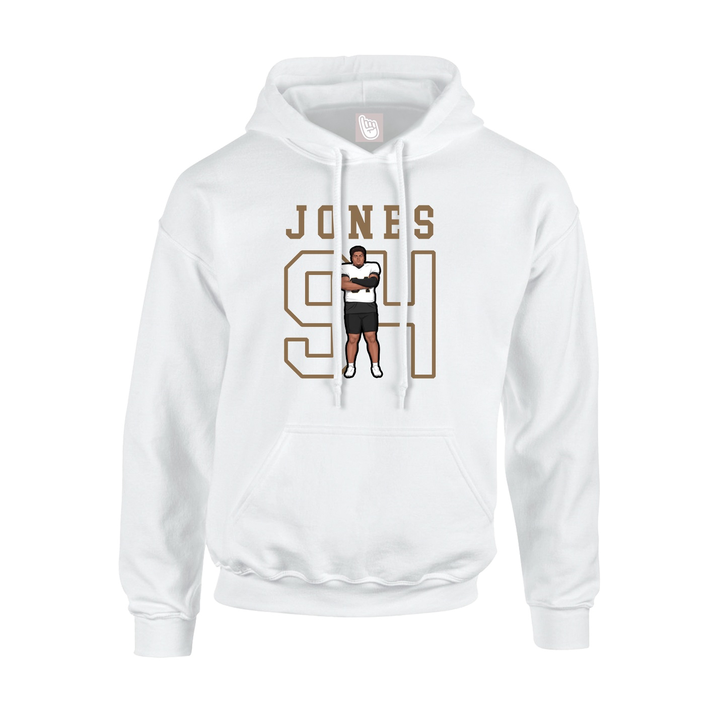 Youth Hoodie — Shirsey in White
