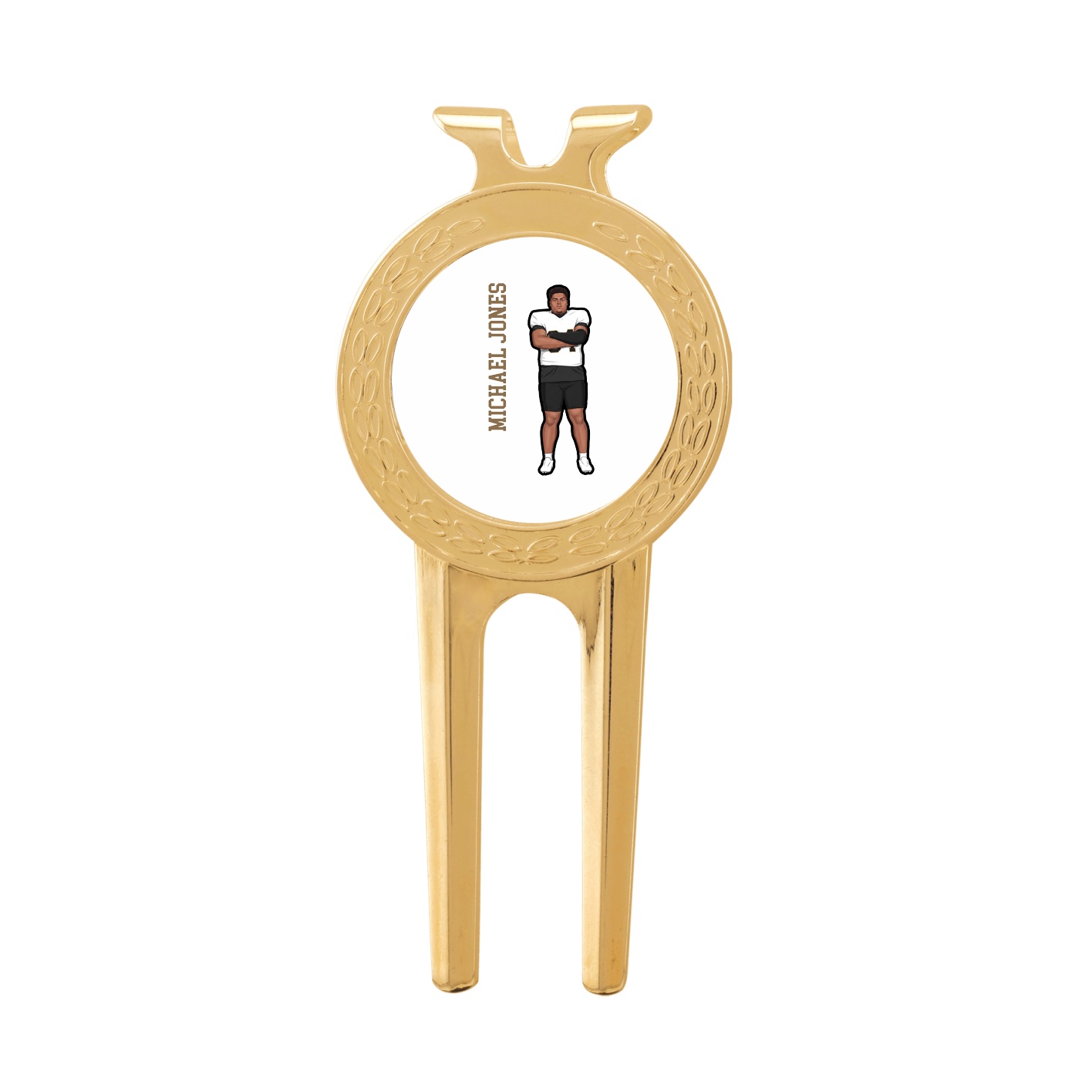 Divot Tool with Ball Marker — Name Vertical in Classic