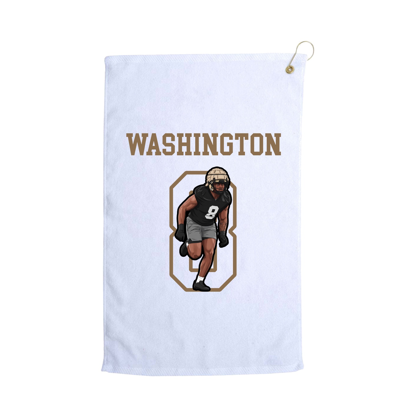 Golf Towel — Shirsey in White