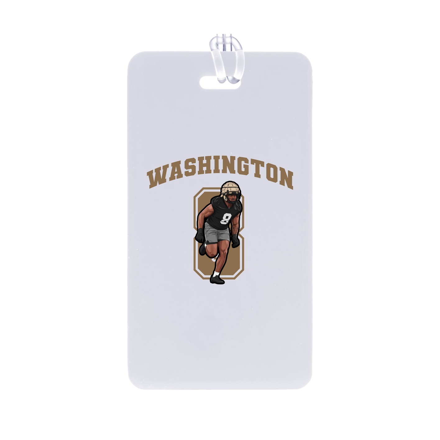 Bag Tag — Number in Classic