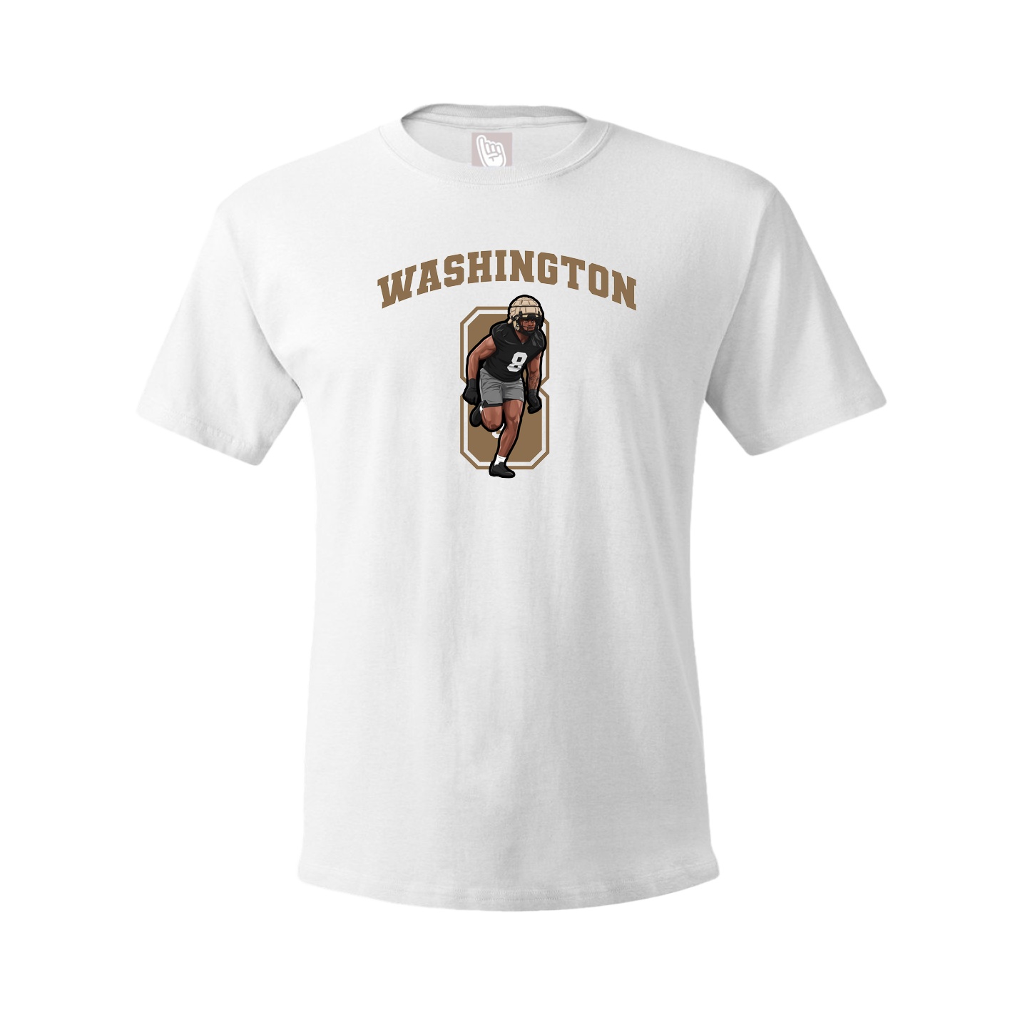 Tee — Number in White