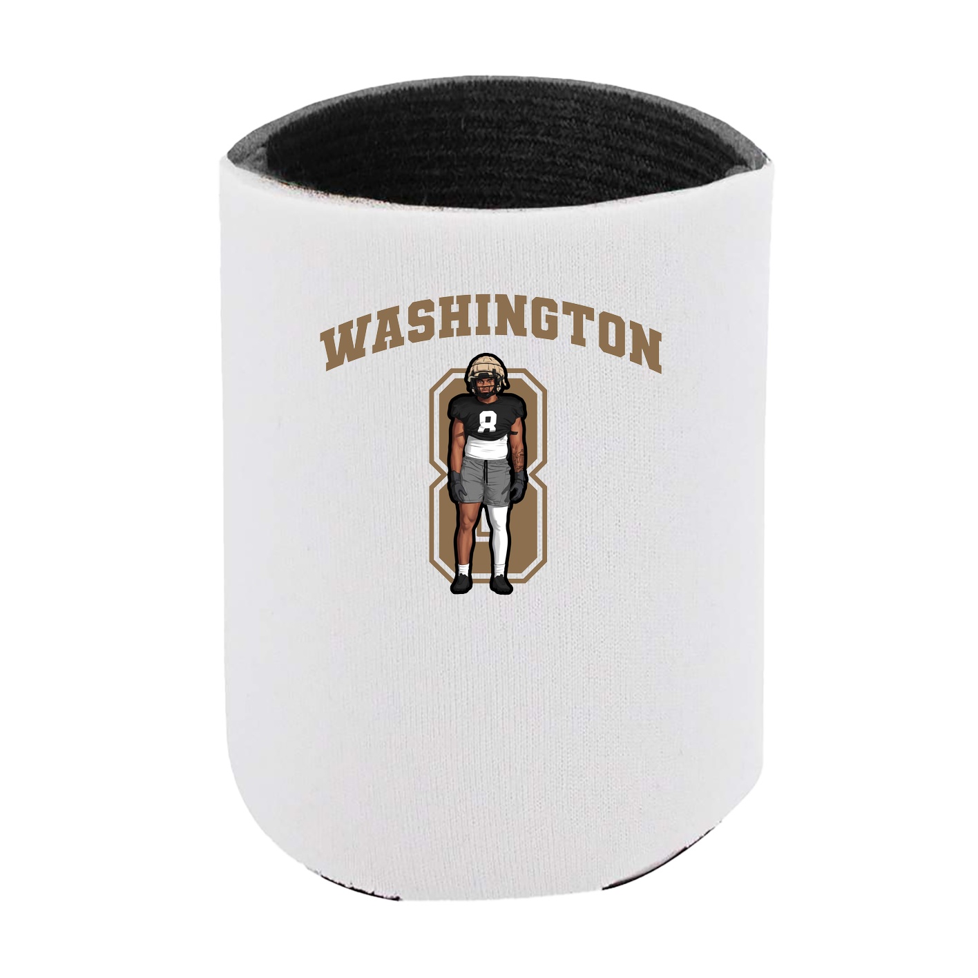 Can Holder — Number in White