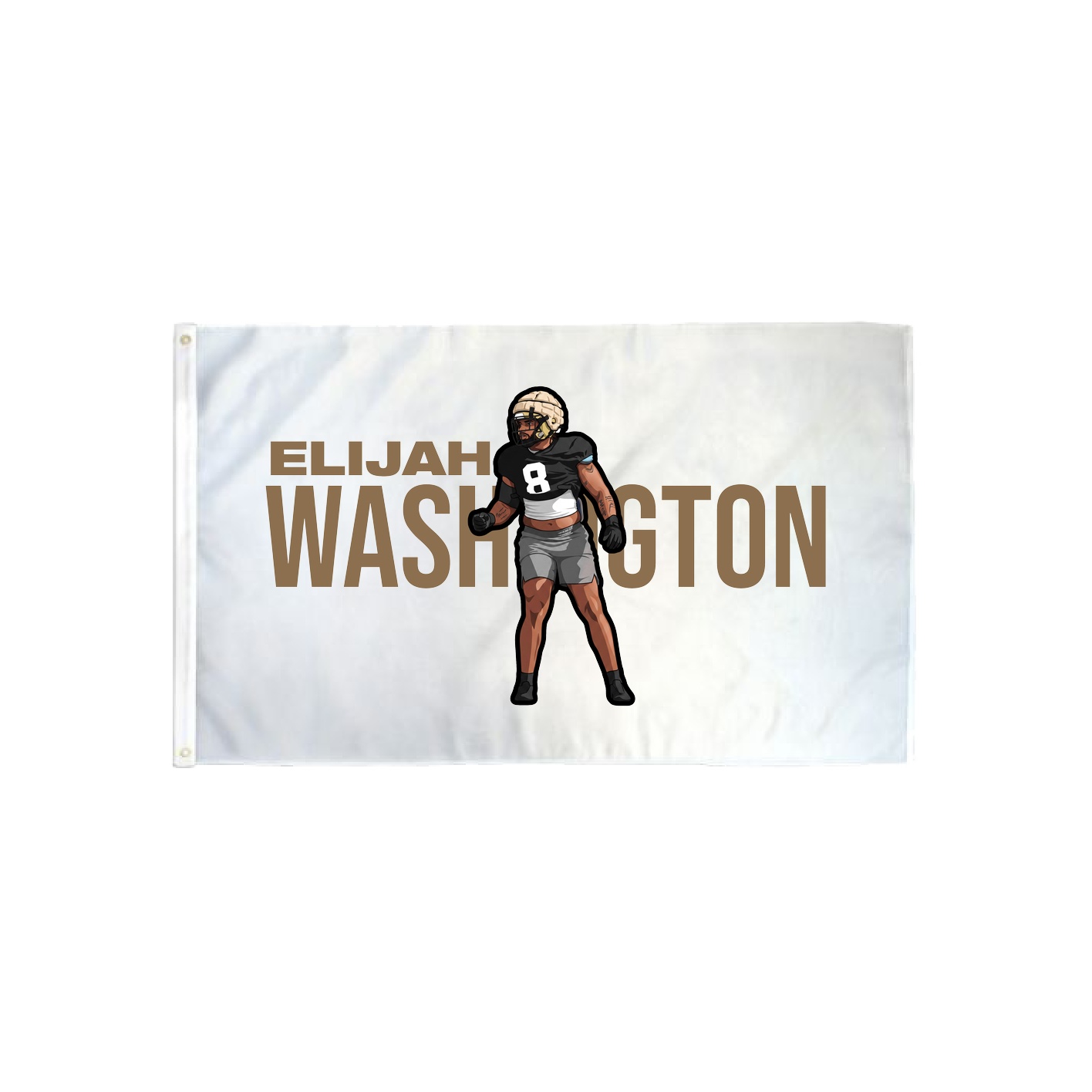 3x5 Flag — Player Name in Classic