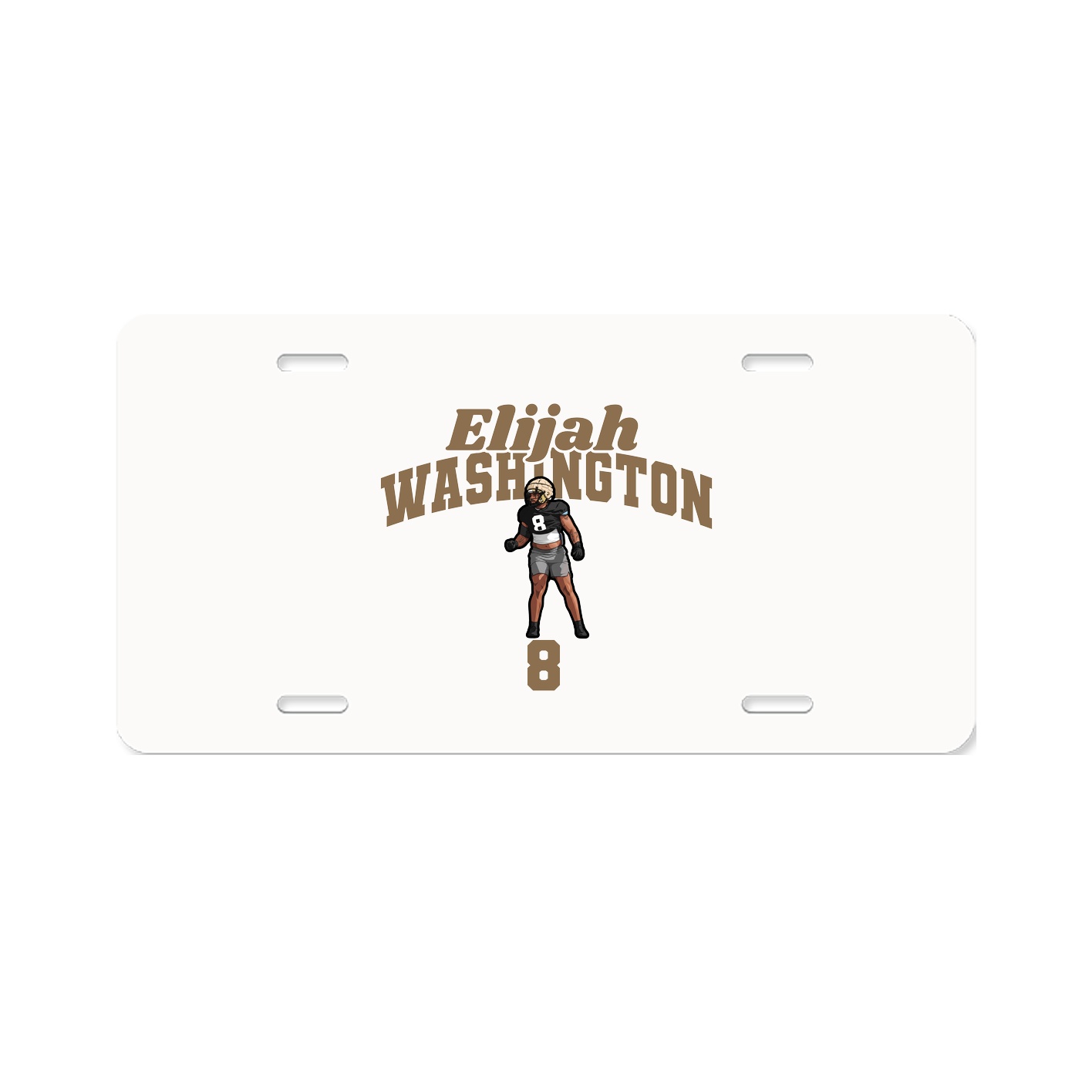 License Plate — Signature Arch in Classic