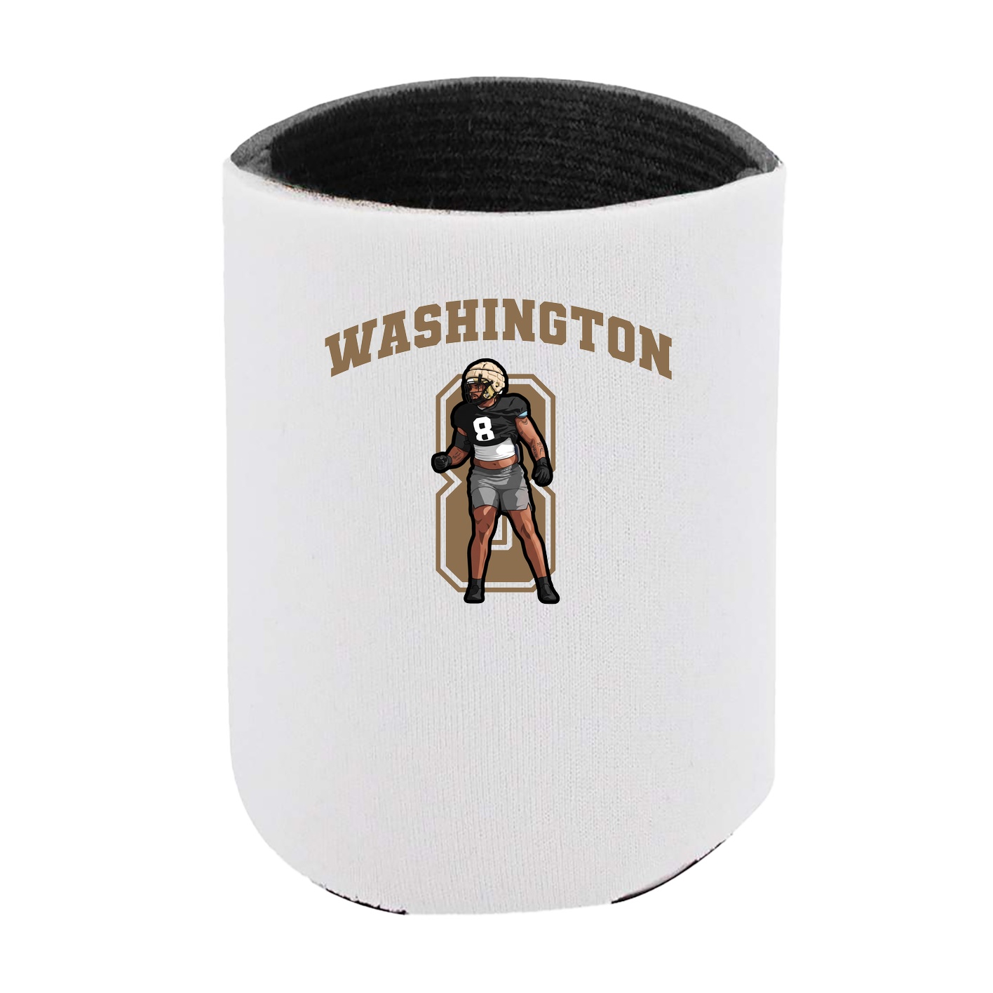 Can Holder — Number in White
