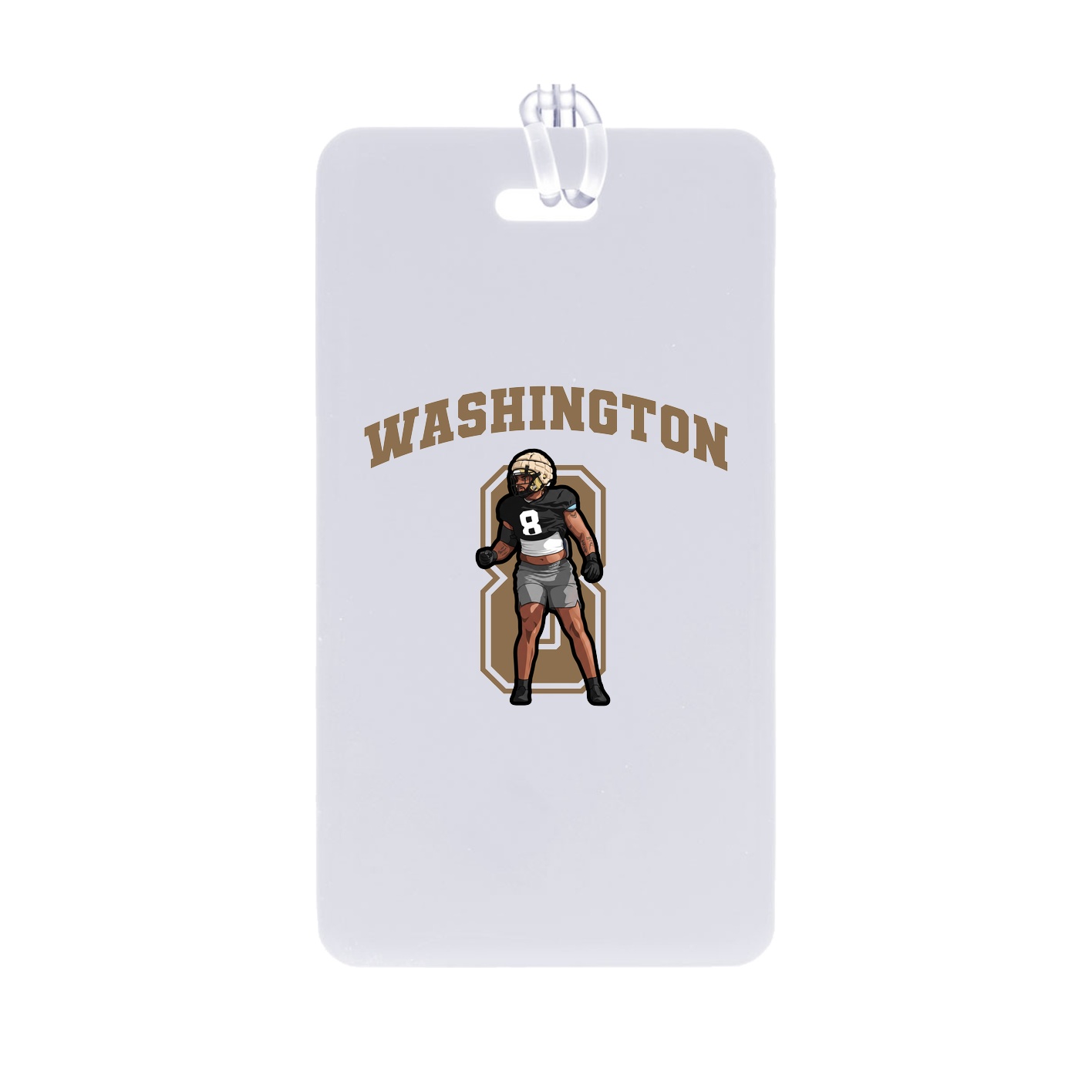 Bag Tag — Number in Classic