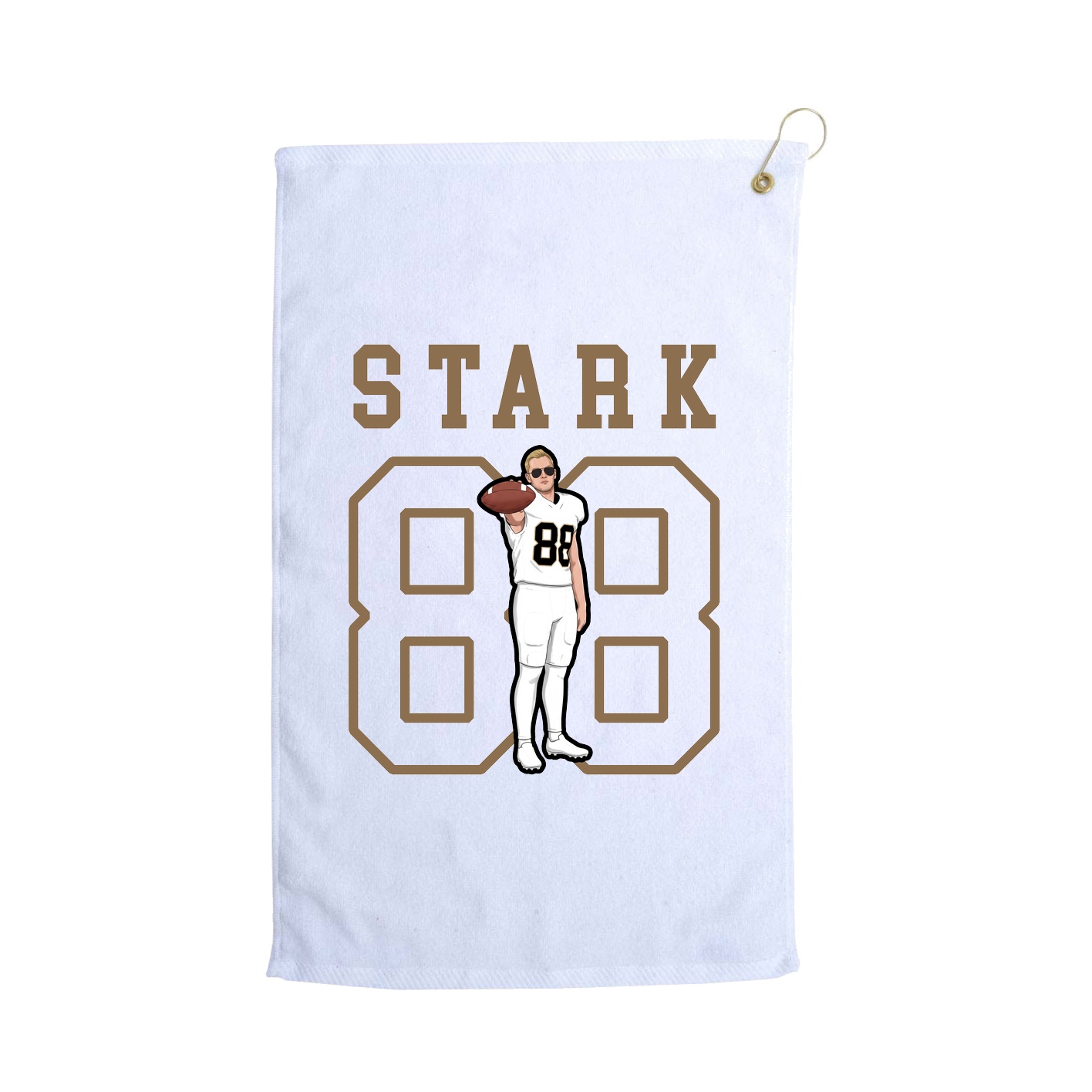 Golf Towel — Shirsey in White
