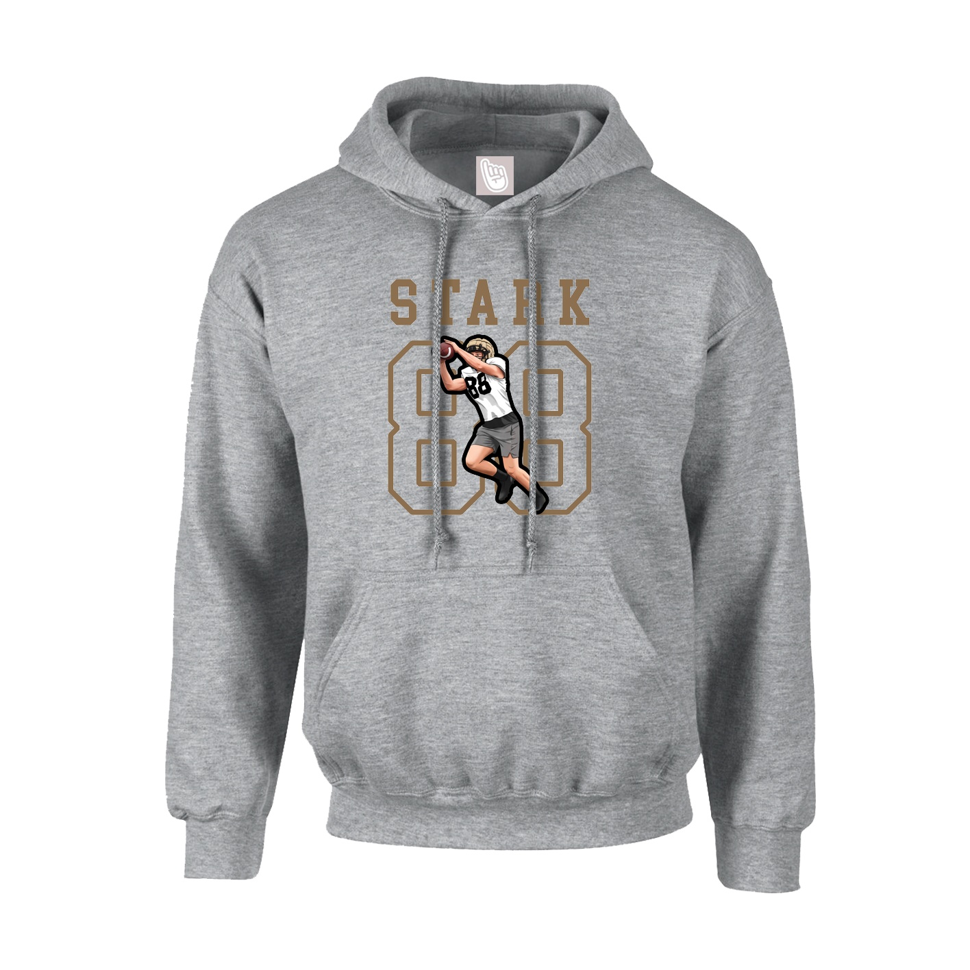 Hoodie — Shirsey in Grey