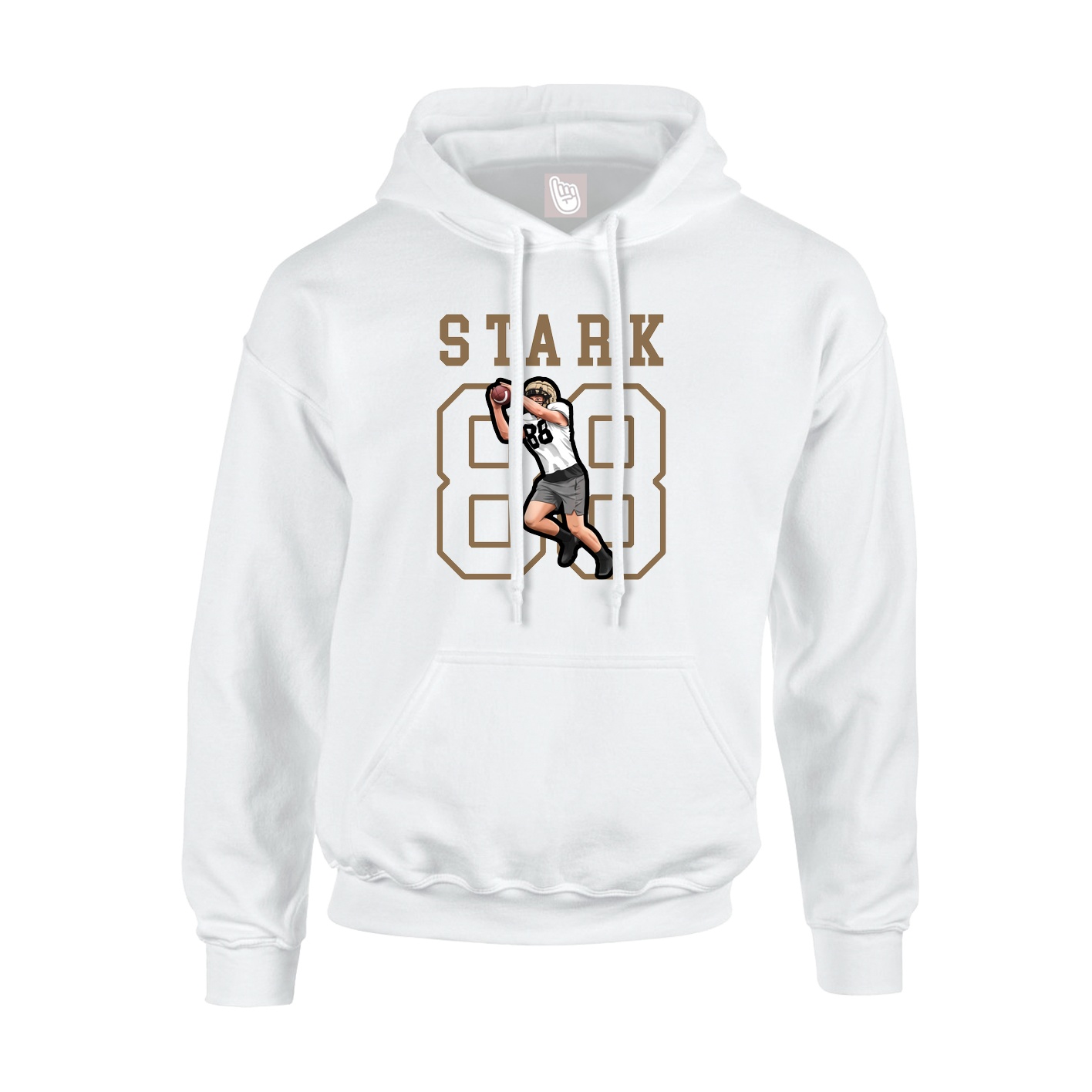 Youth Hoodie — Shirsey in White