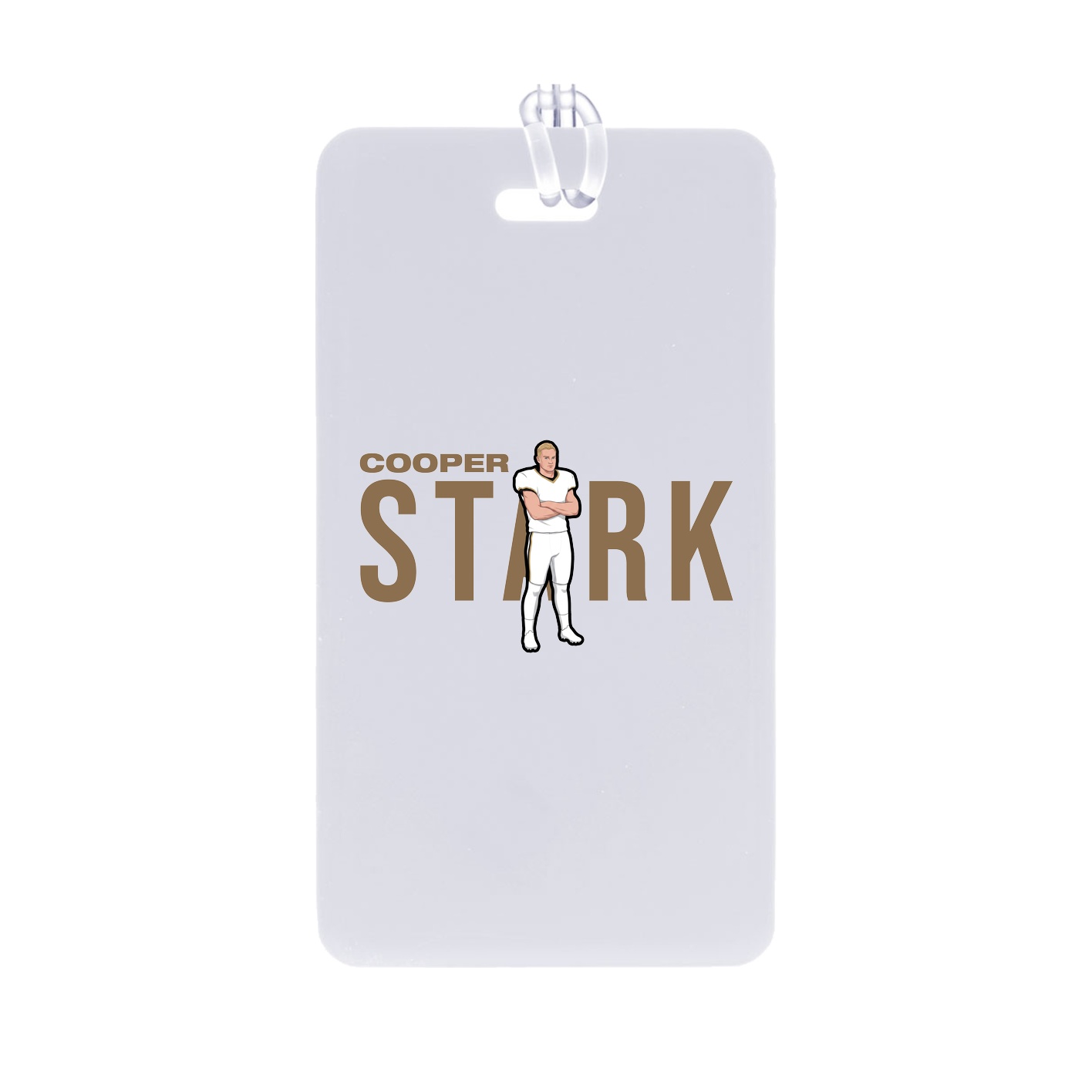 Bag Tag — Player Name in Classic