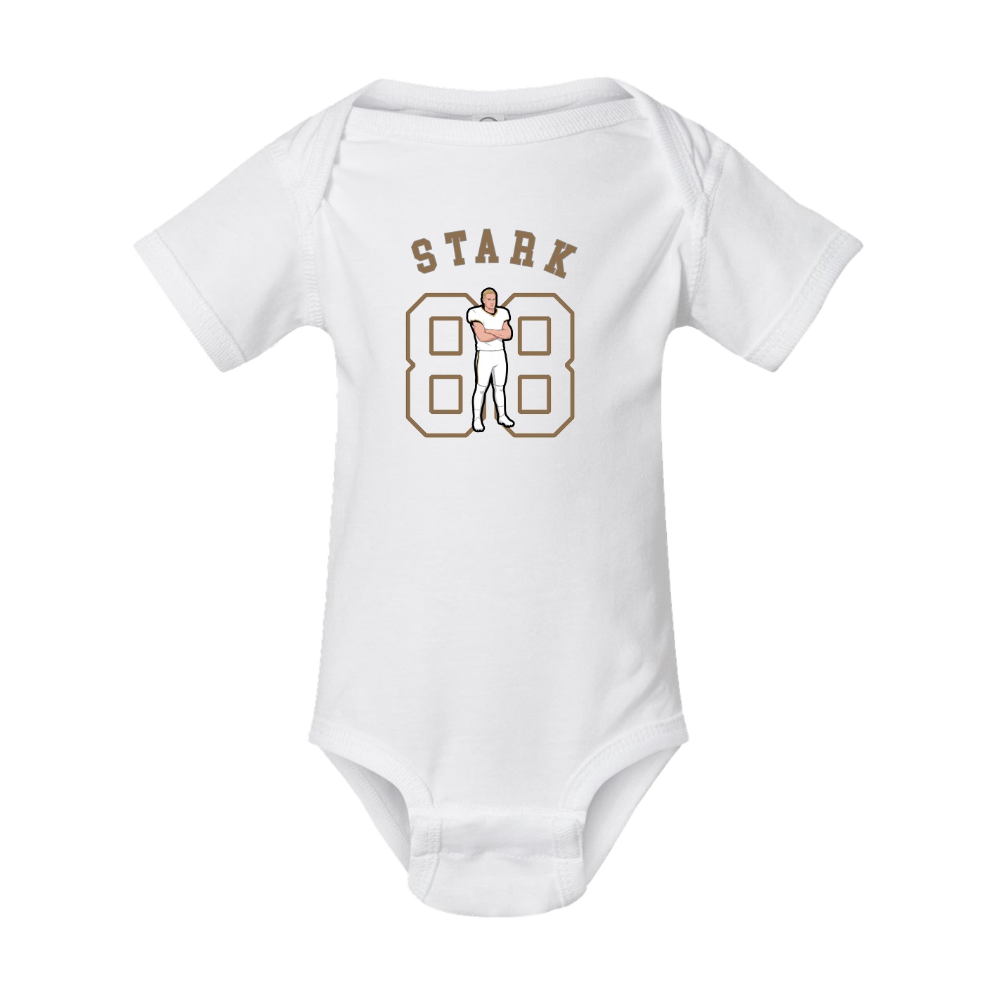 Baby Onesie — Shirsey Arch in White