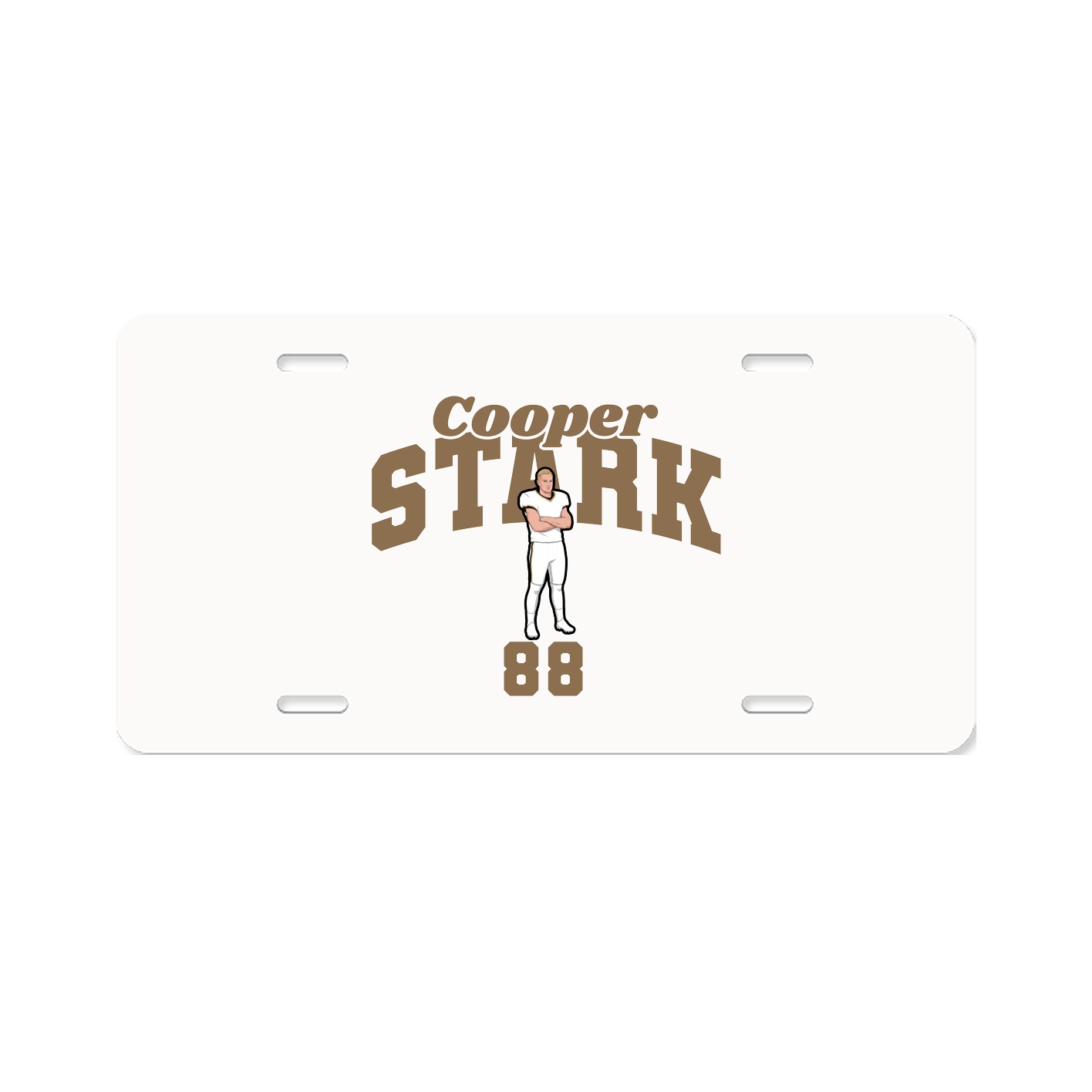 License Plate — Signature Arch in Classic
