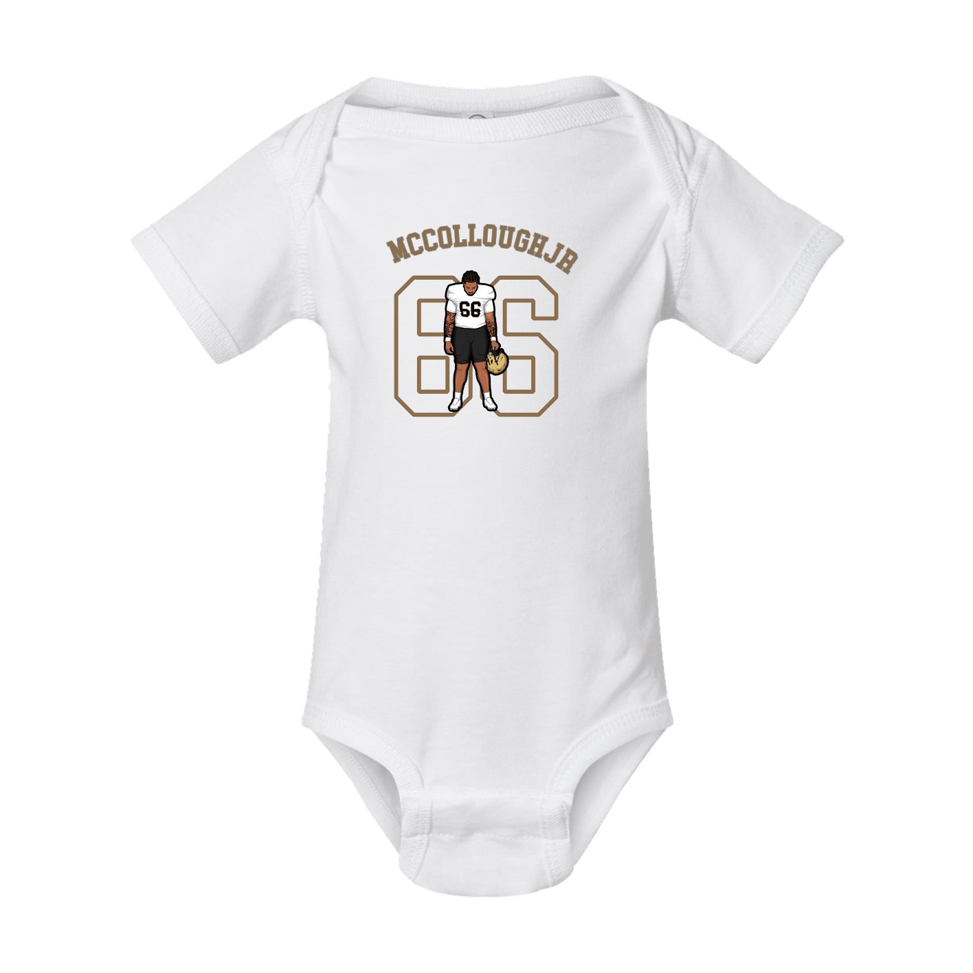 Baby Onesie — Shirsey Arch in White