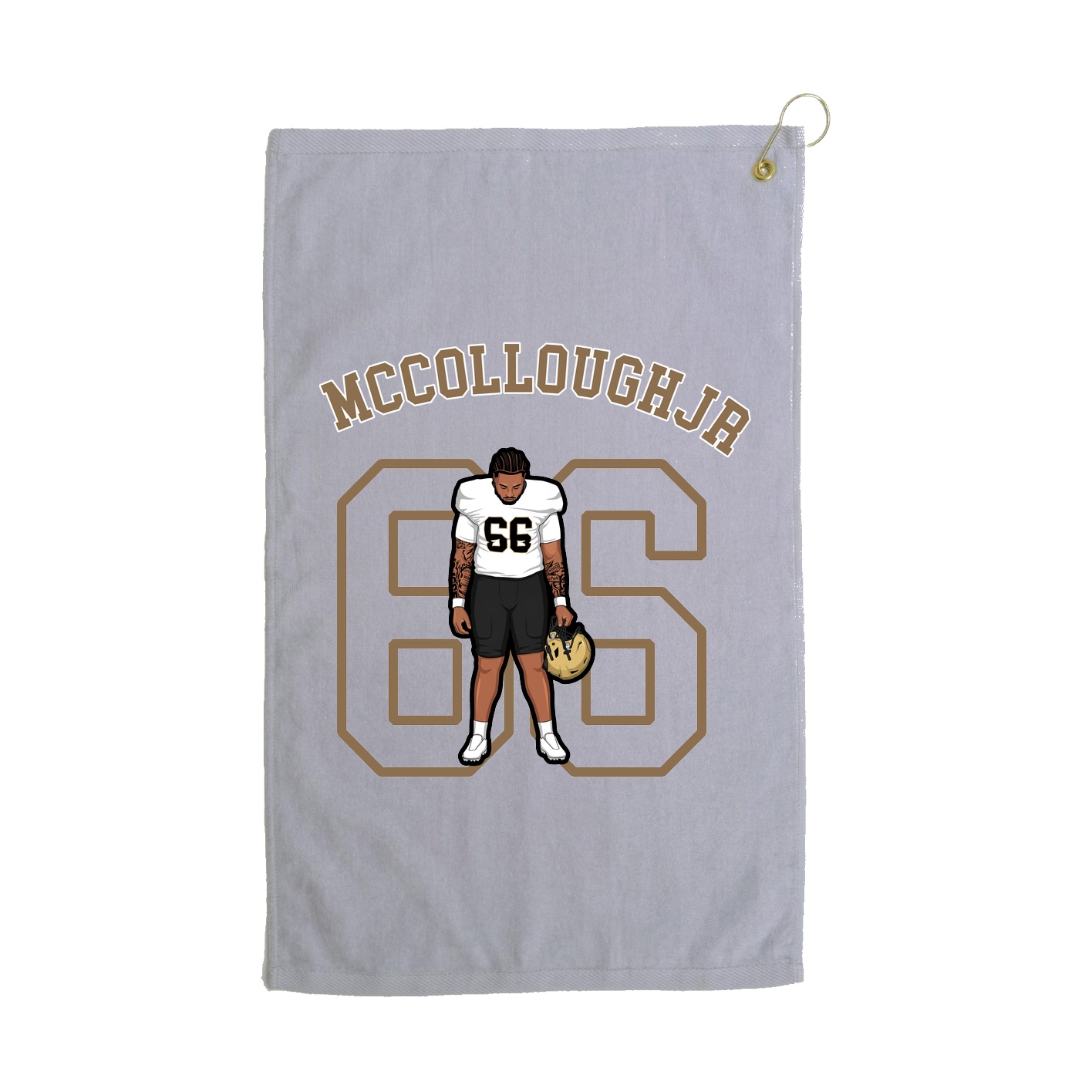 Golf Towel — Shirsey Arch in Grey