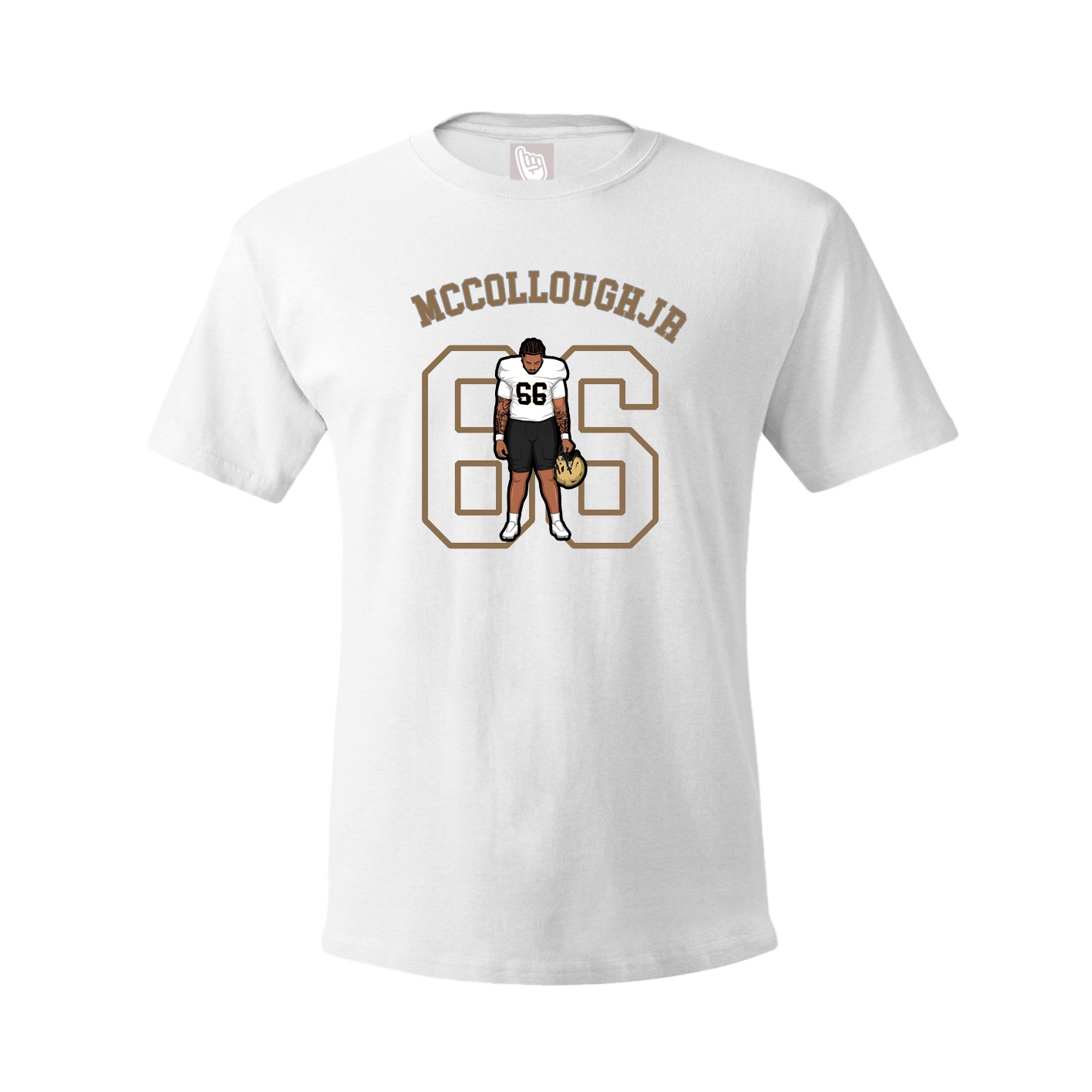 Youth Tee — Shirsey Arch in White