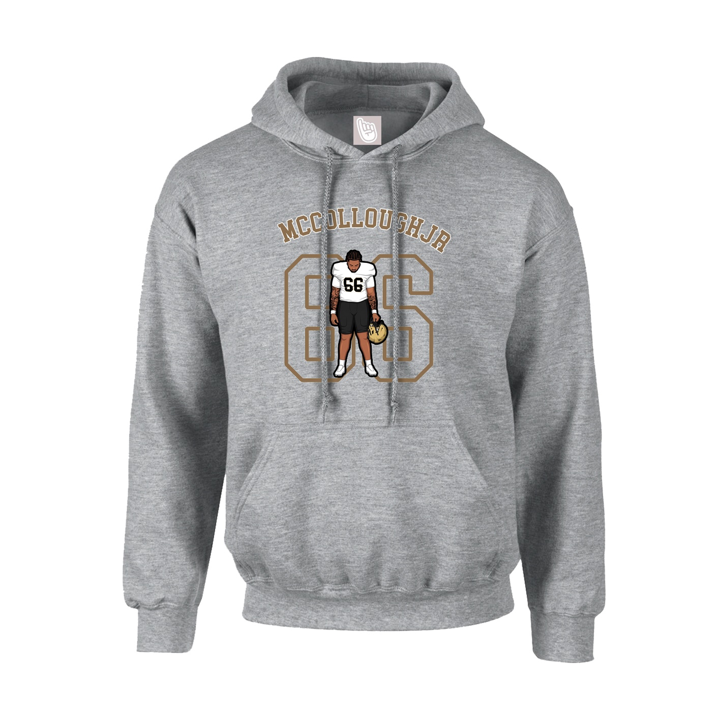 Hoodie — Shirsey Arch in Grey
