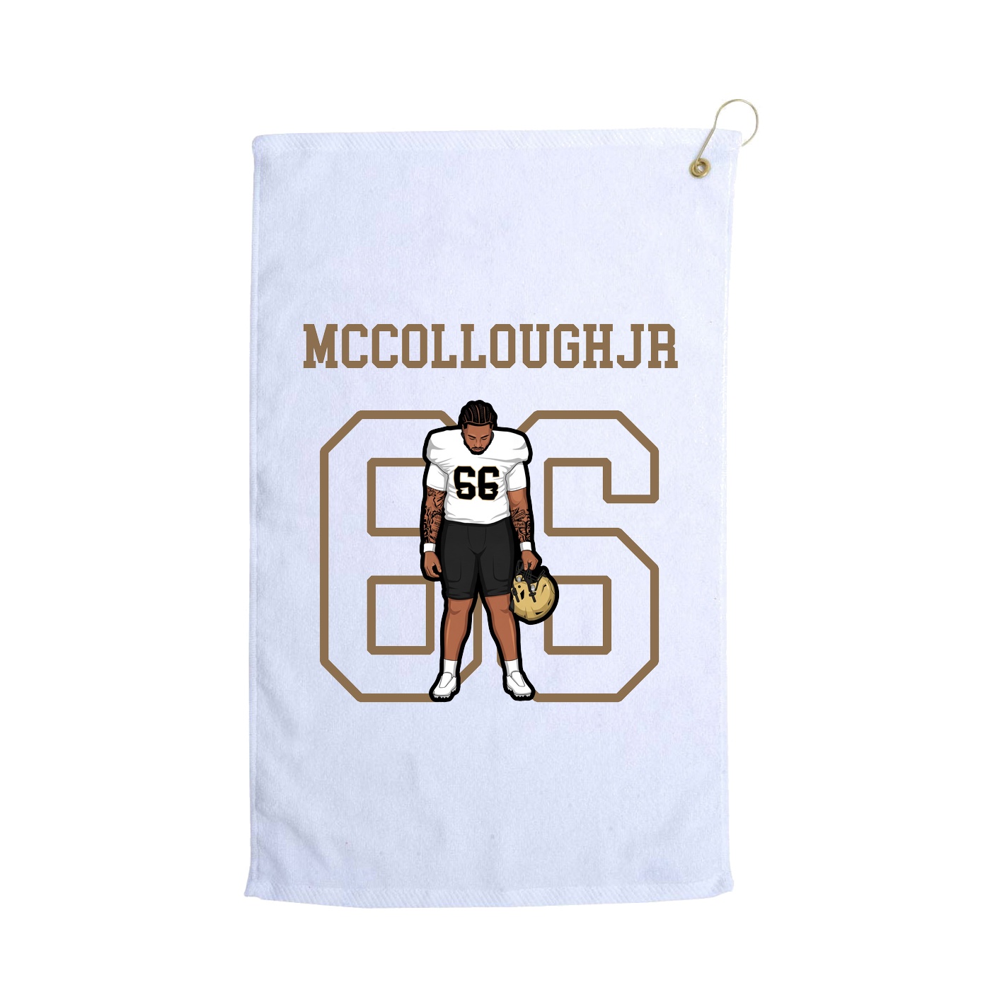 Golf Towel — Shirsey in White