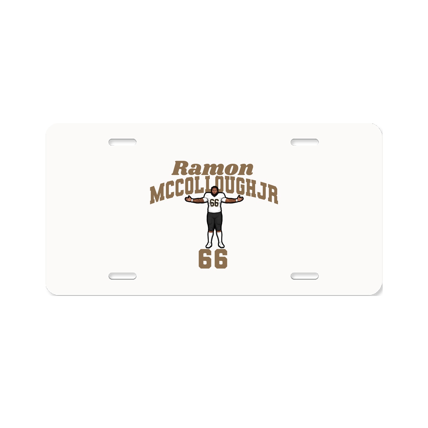 License Plate — Signature Arch in Classic