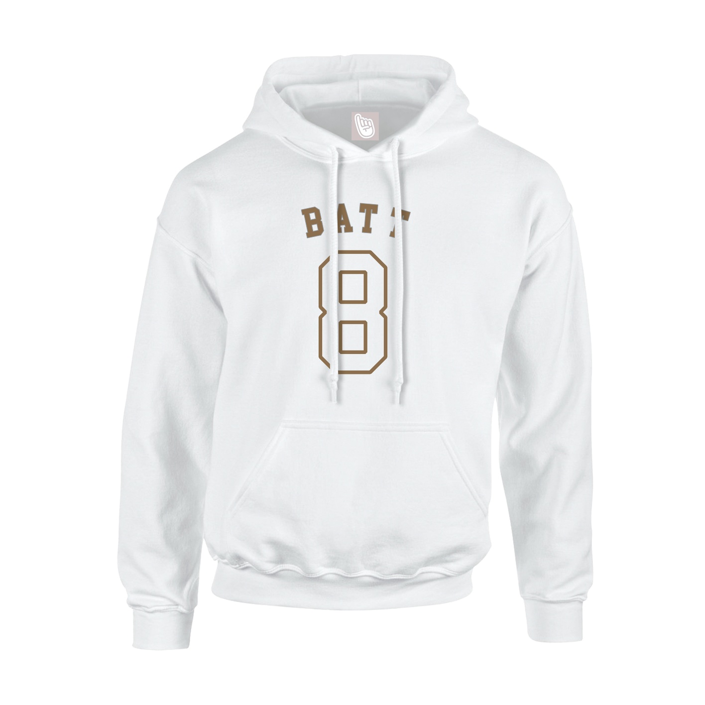 Hoodie — Shirsey Arch in White