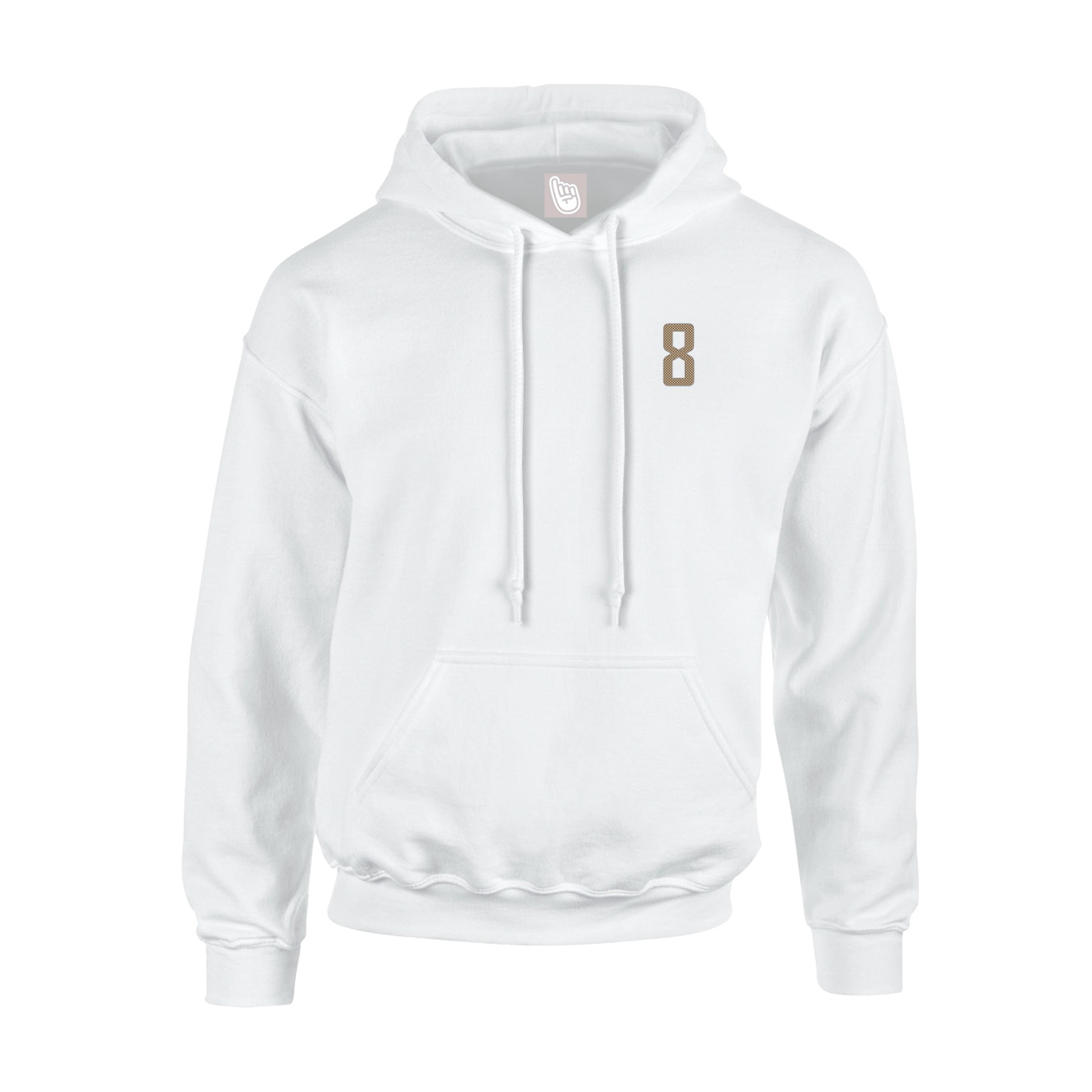 Youth Hoodie — Front Shirsy in White