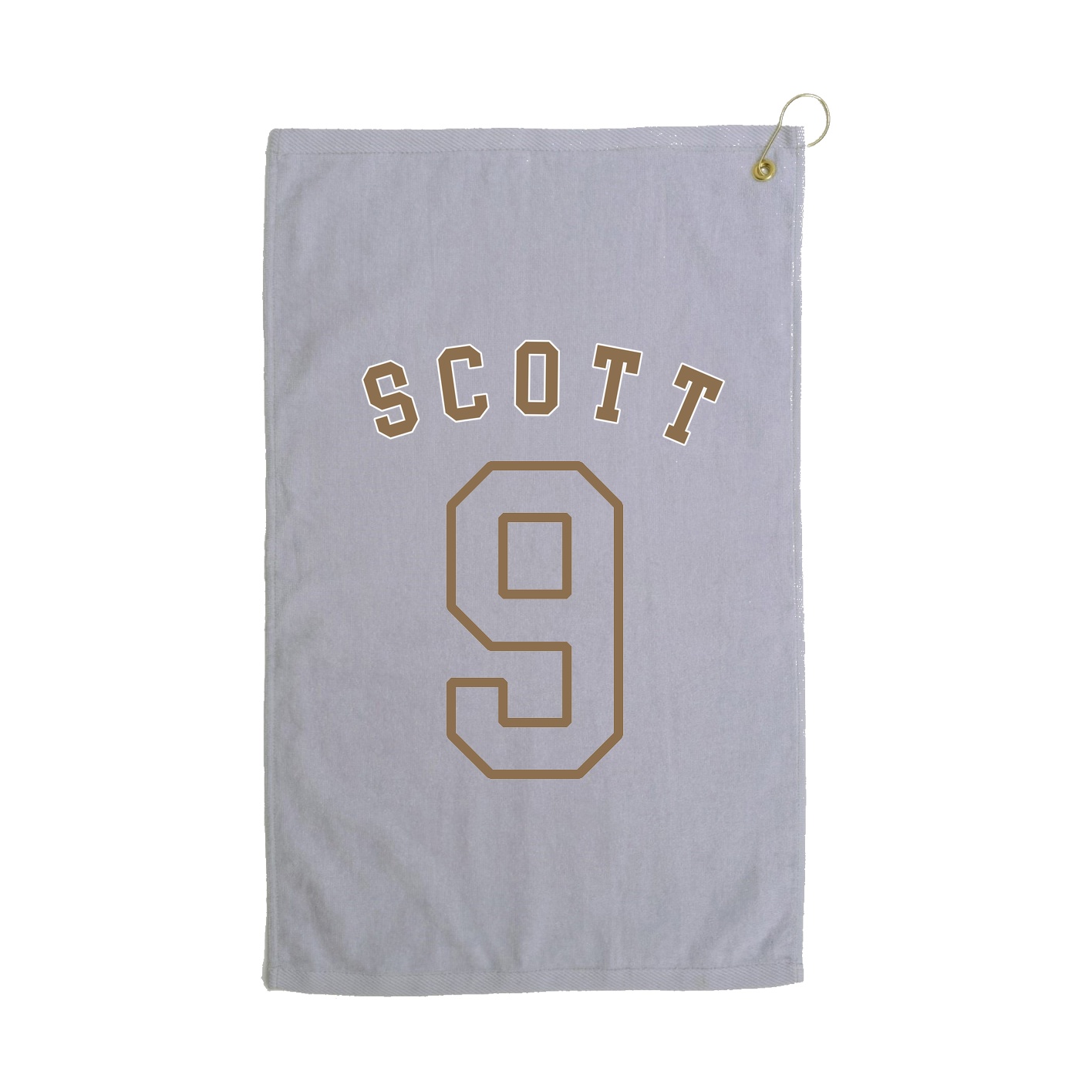Golf Towel — Shirsey Arch in Grey