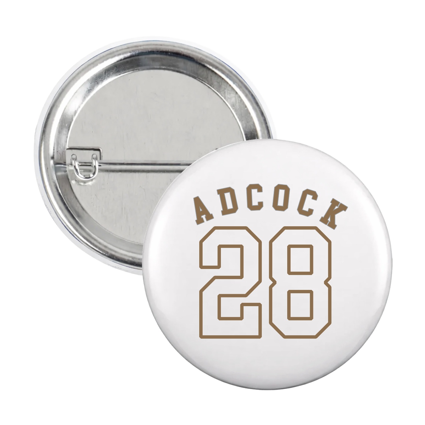 Game Day Button — Shirsey Arch in White