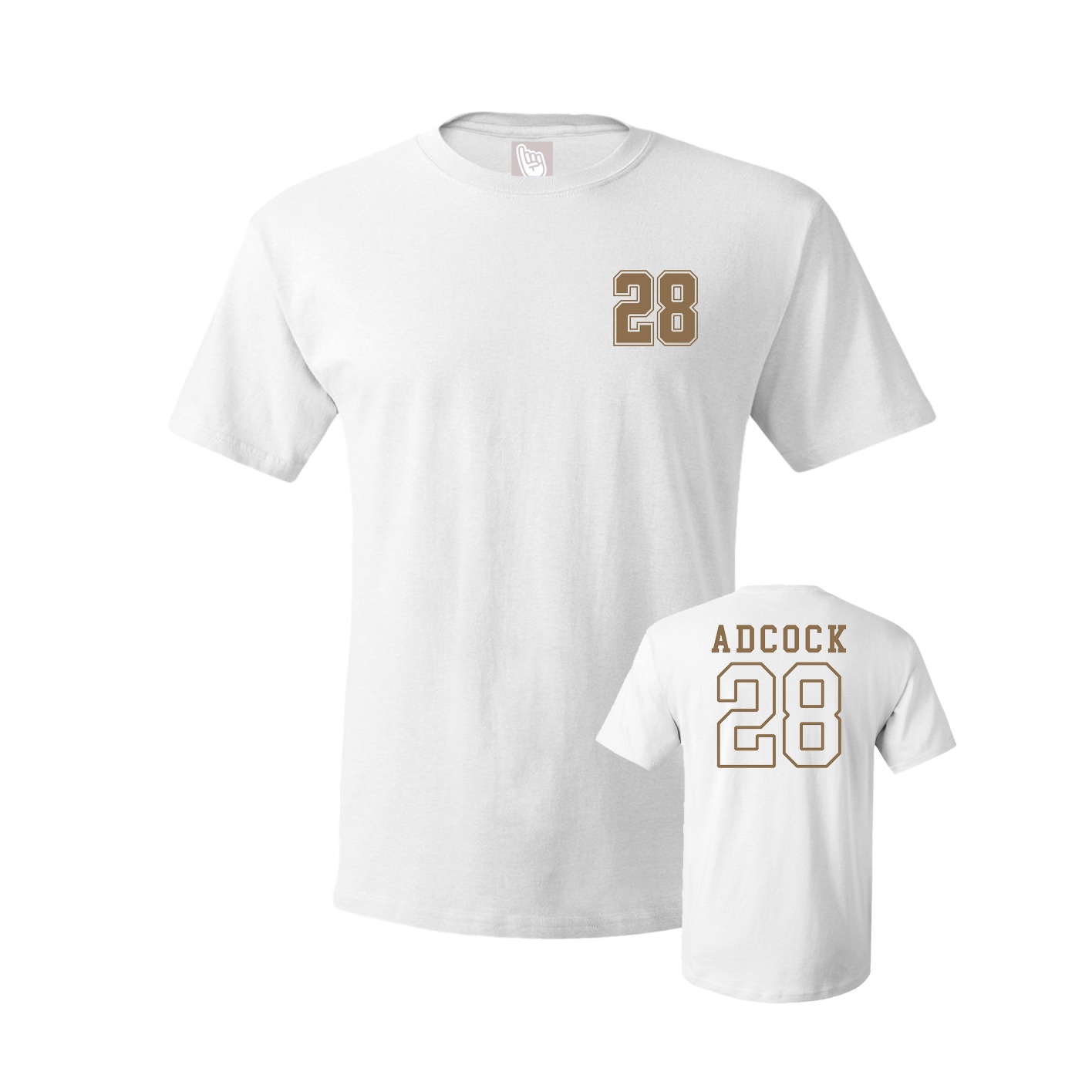 Tee — Chest Back in White