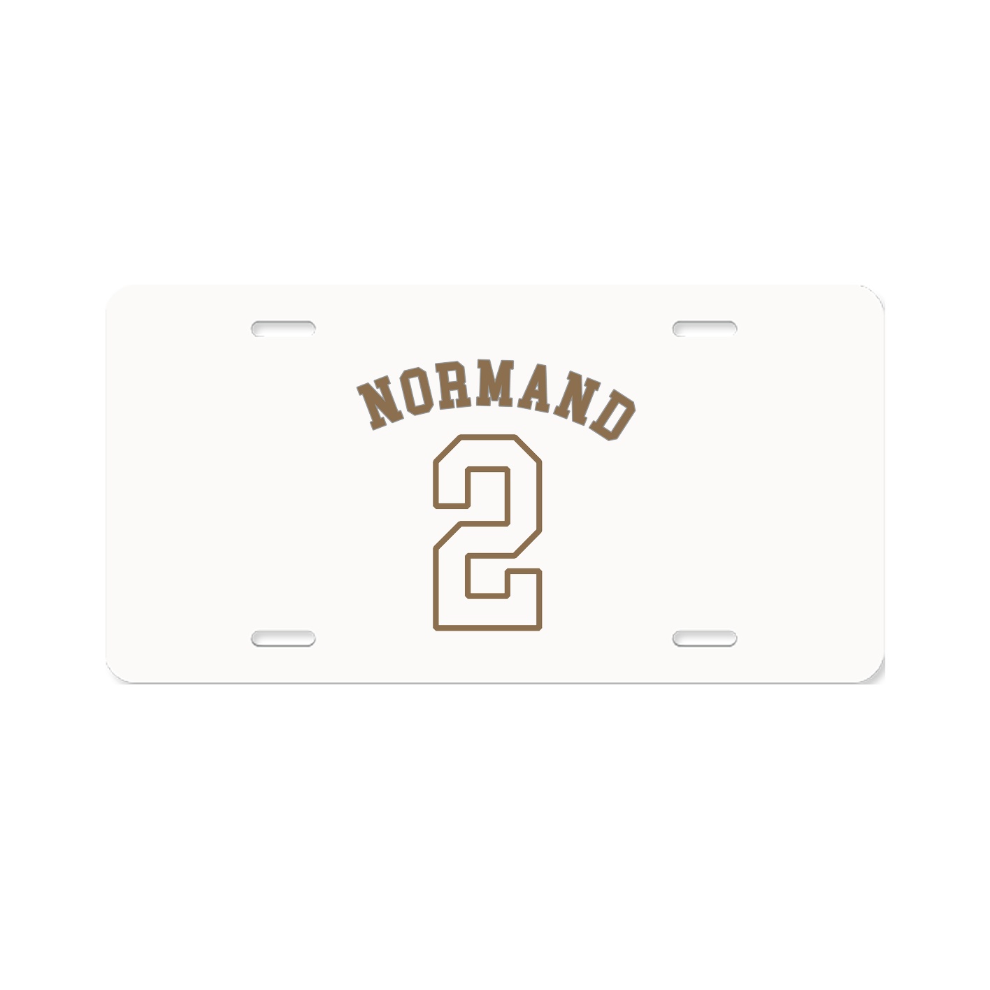 License Plate — Shirsey Arch in Classic